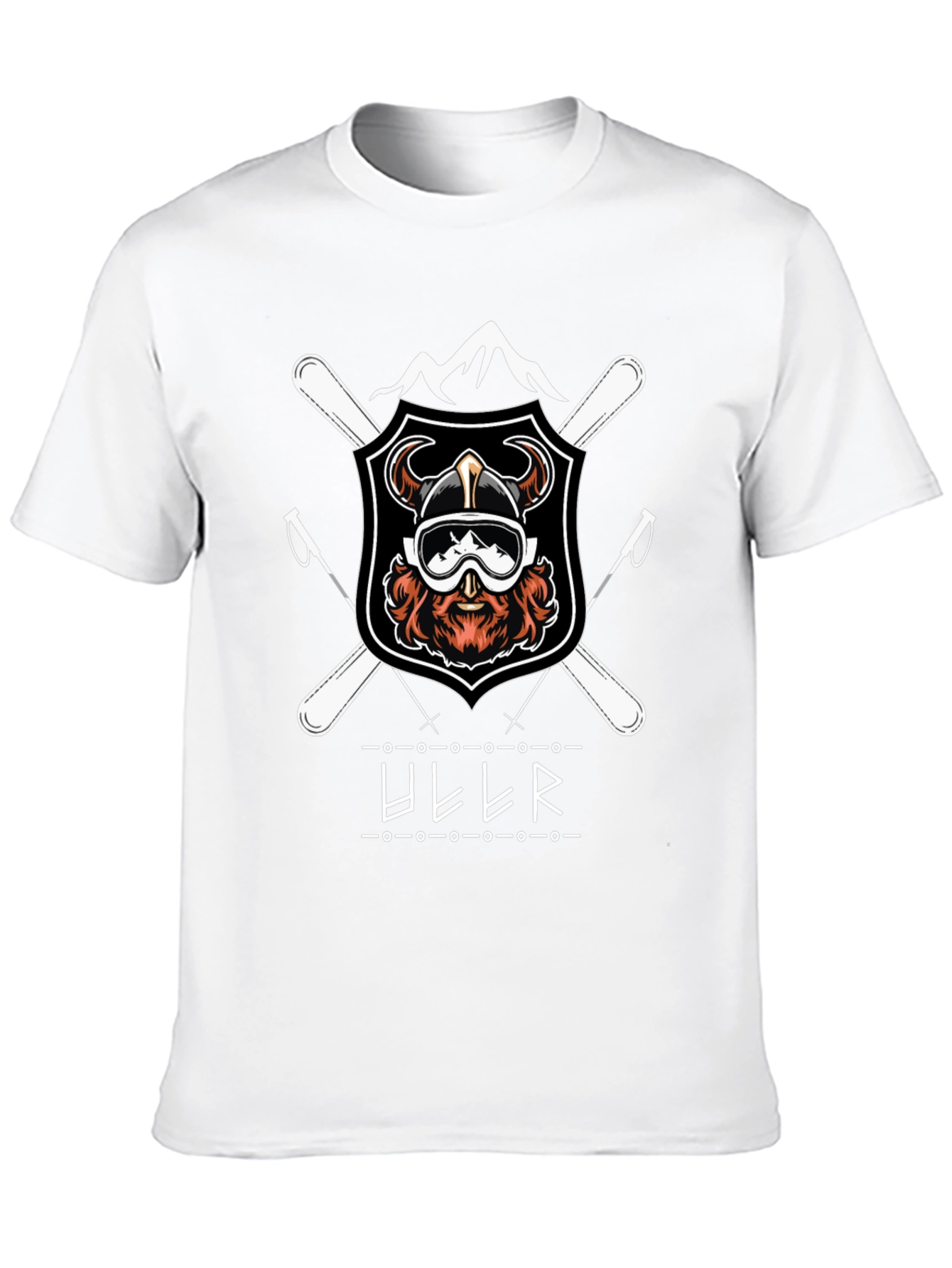 Ullr Viking Ski Graphic T-Shirt