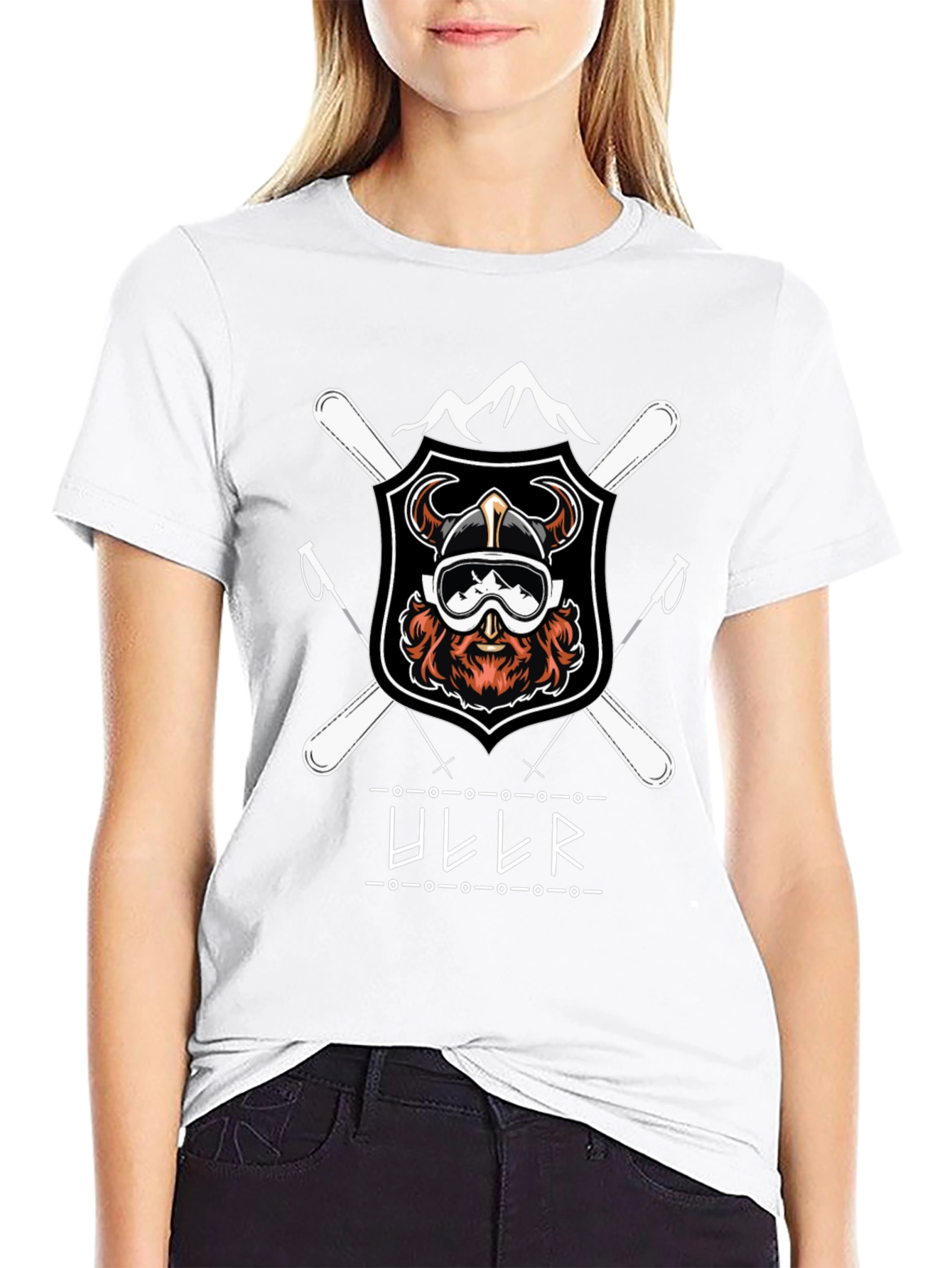 Ullr Viking Ski Graphic T-Shirt