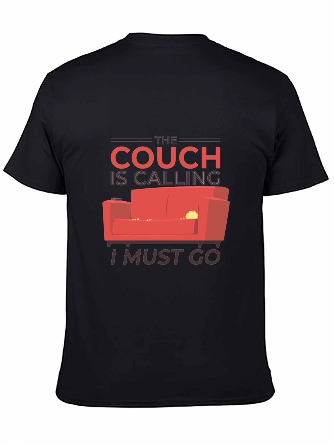 The Couch Is Calling T-Shirt - Comfy Loungewear