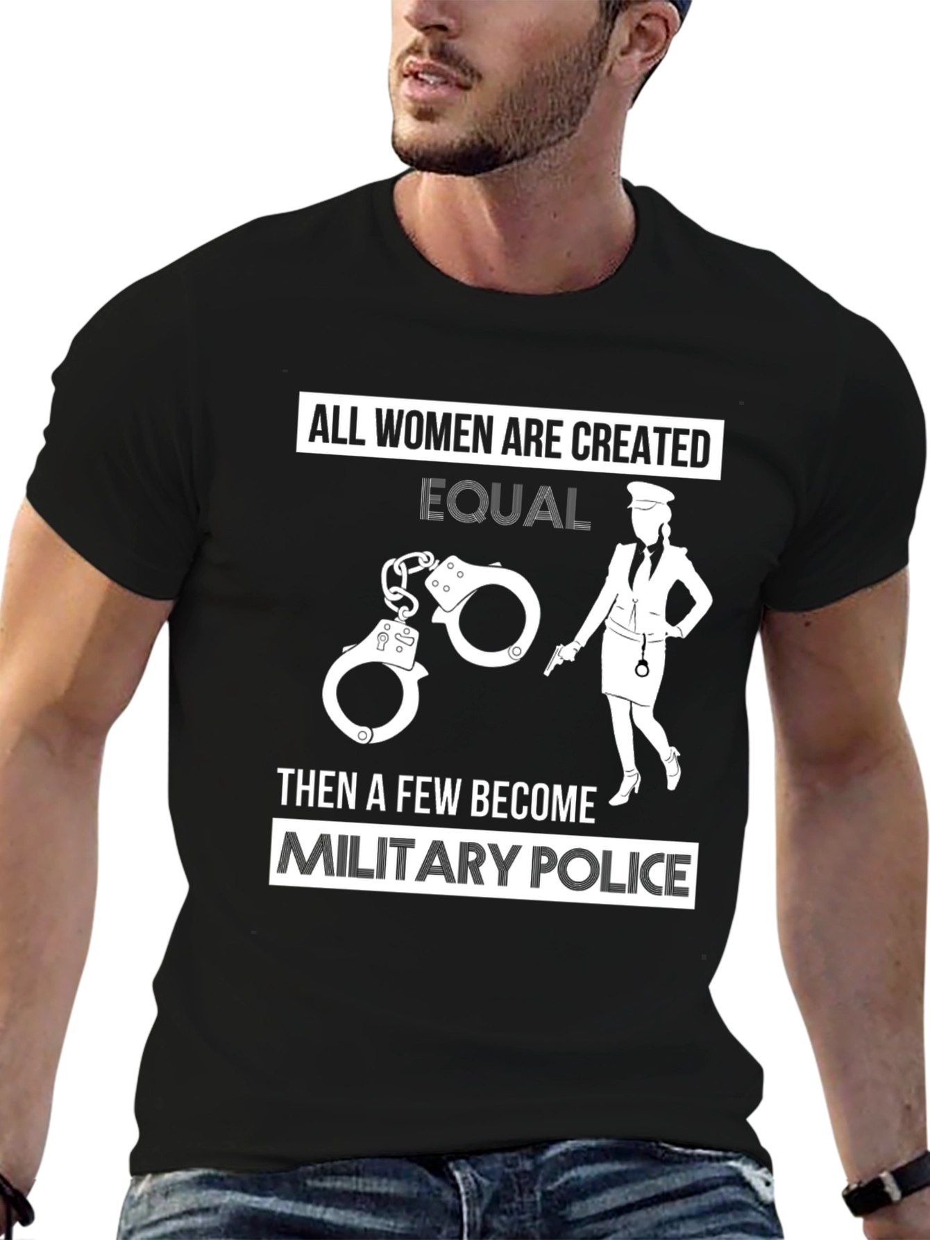 Military Police Womens Graphic T-Shirt