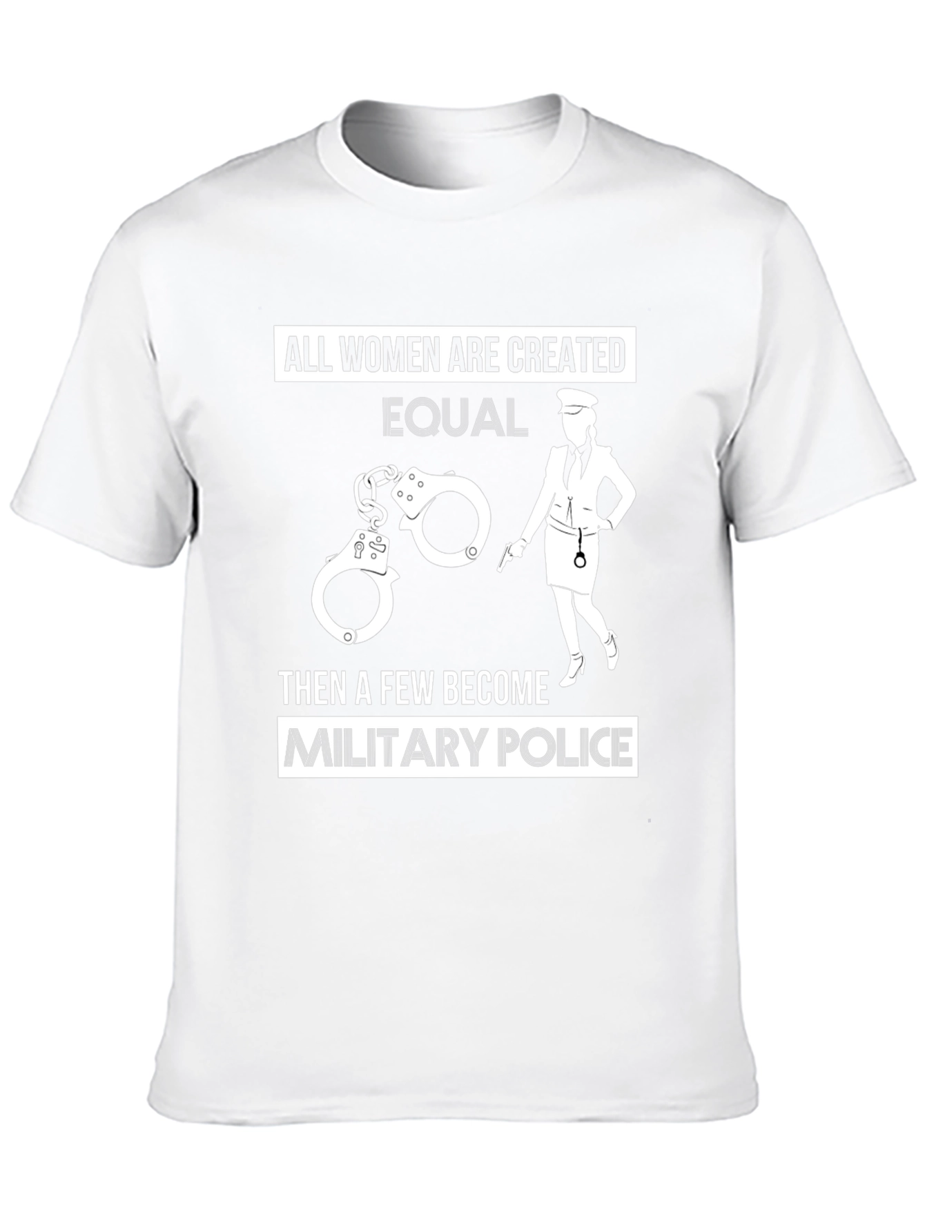 Military Police Womens Graphic T-Shirt