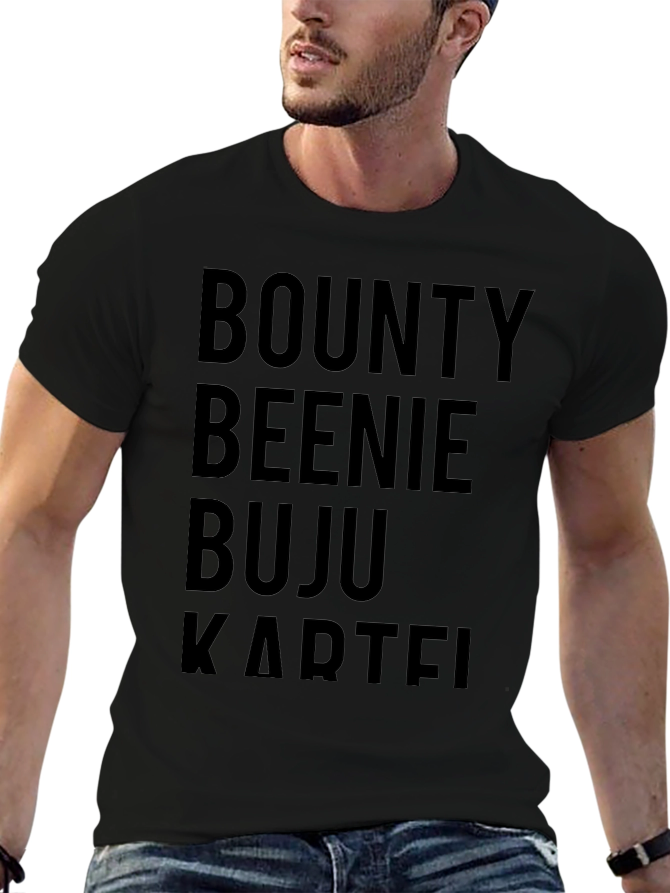 Bounty Beenie Buju Kartel Black T-Shirt