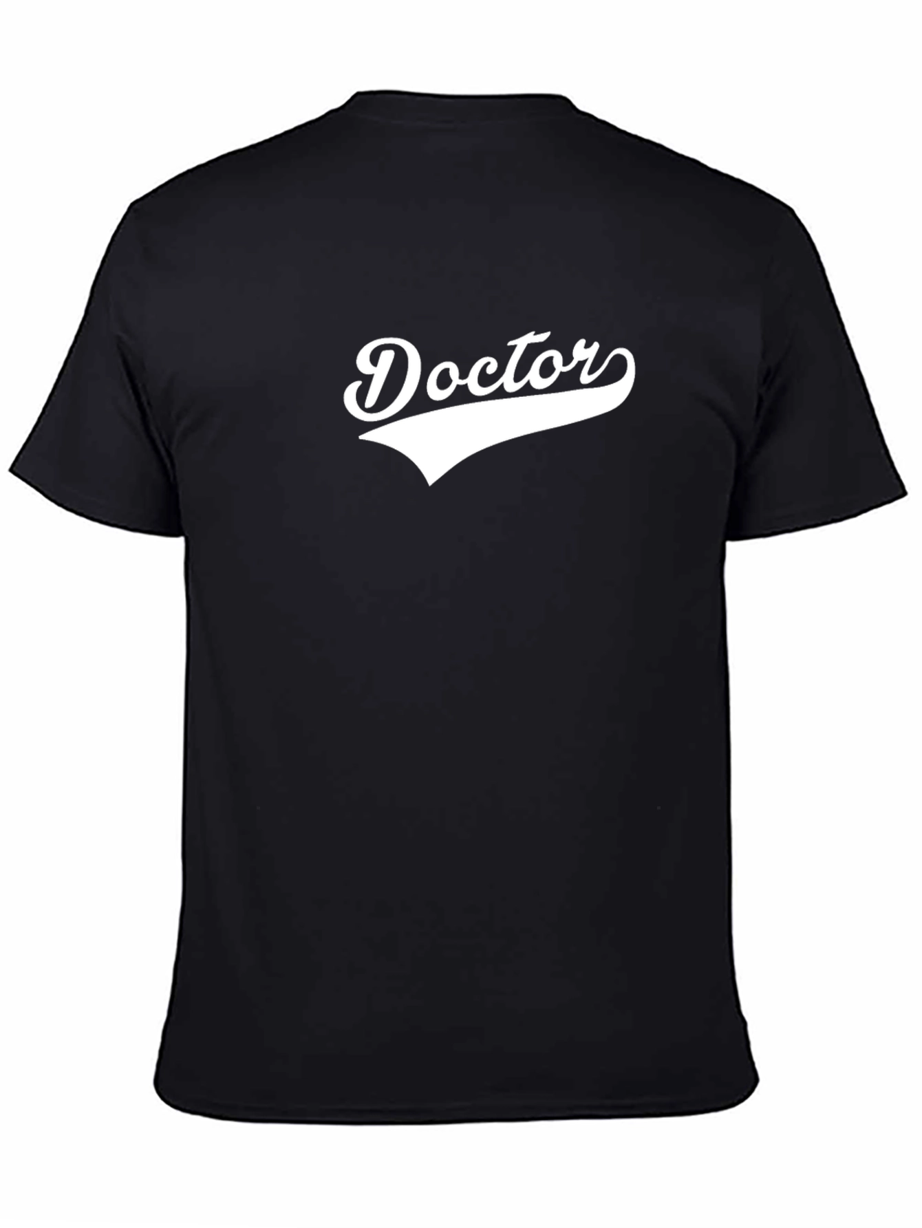 Doctor Graphic Print Crew Neck T-Shirt