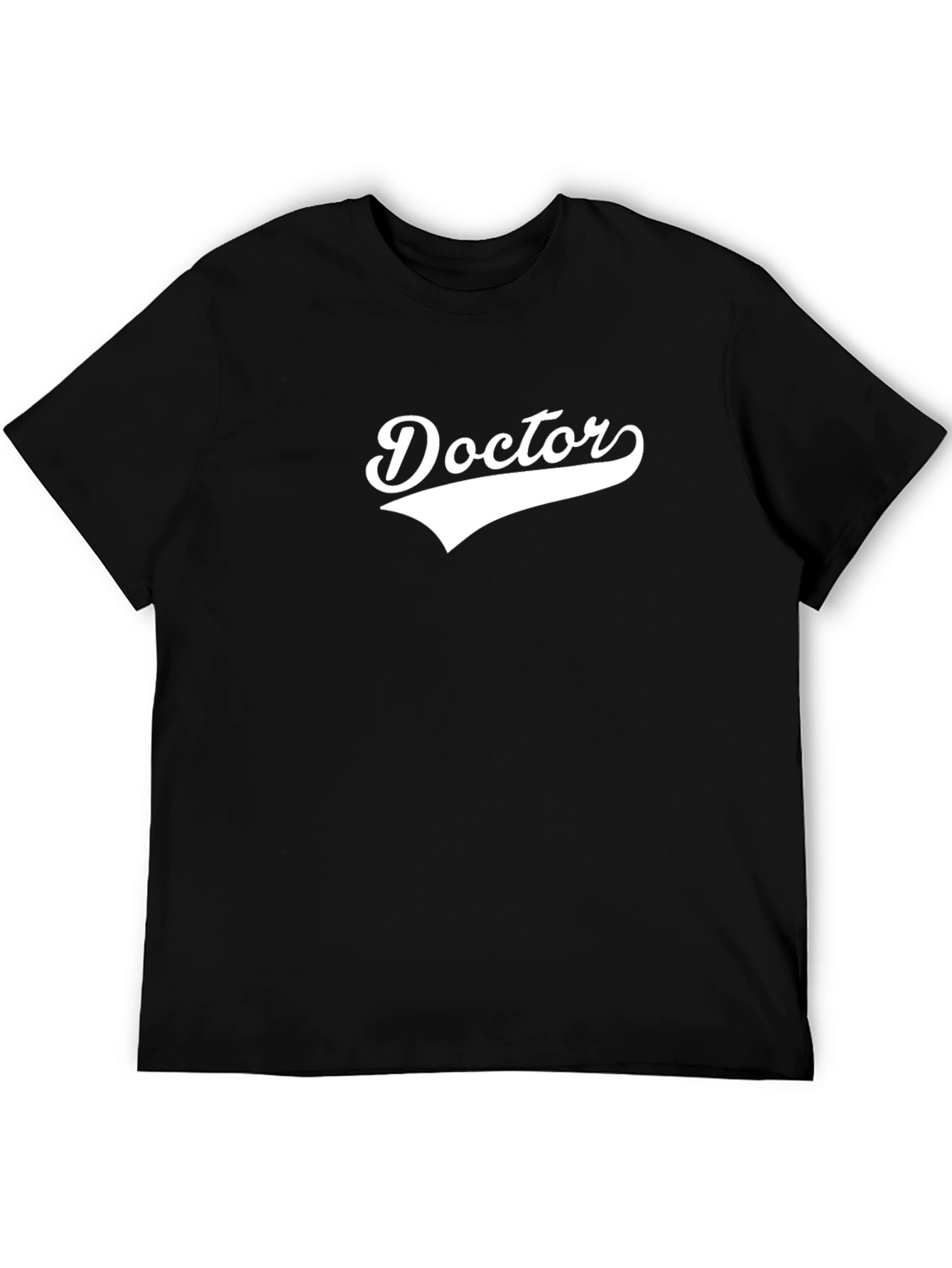Doctor Graphic Print Crew Neck T-Shirt