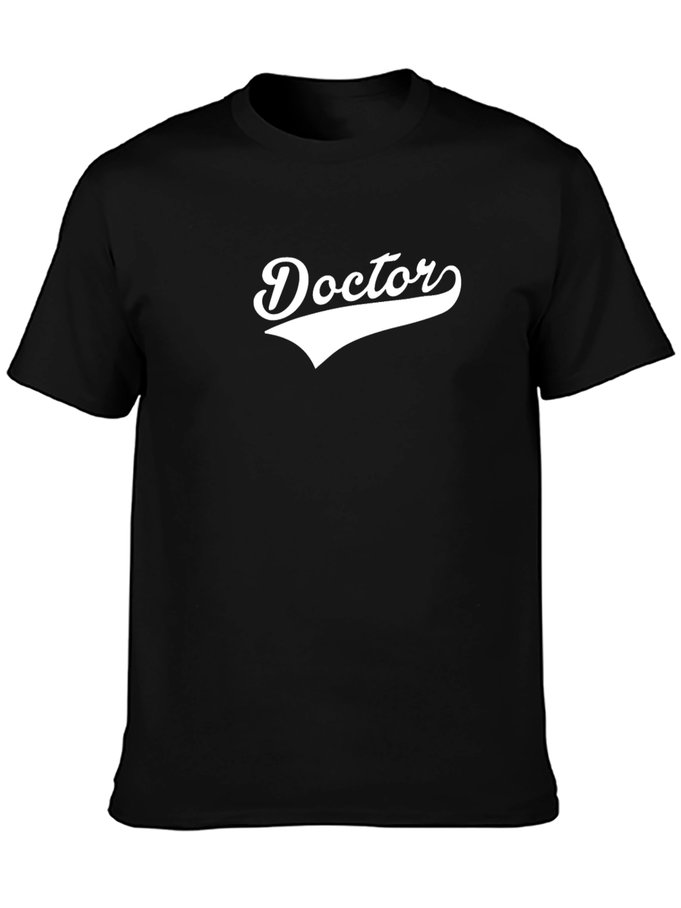 Doctor Graphic Print Crew Neck T-Shirt