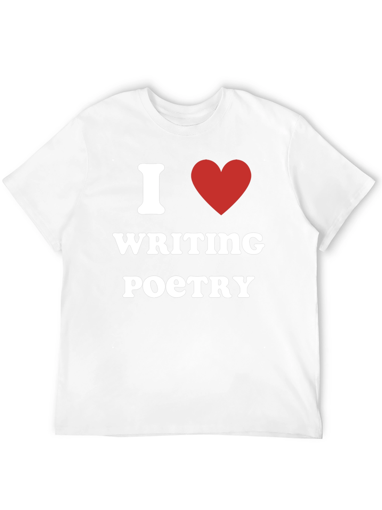 I Heart Writing Poetry T-Shirt