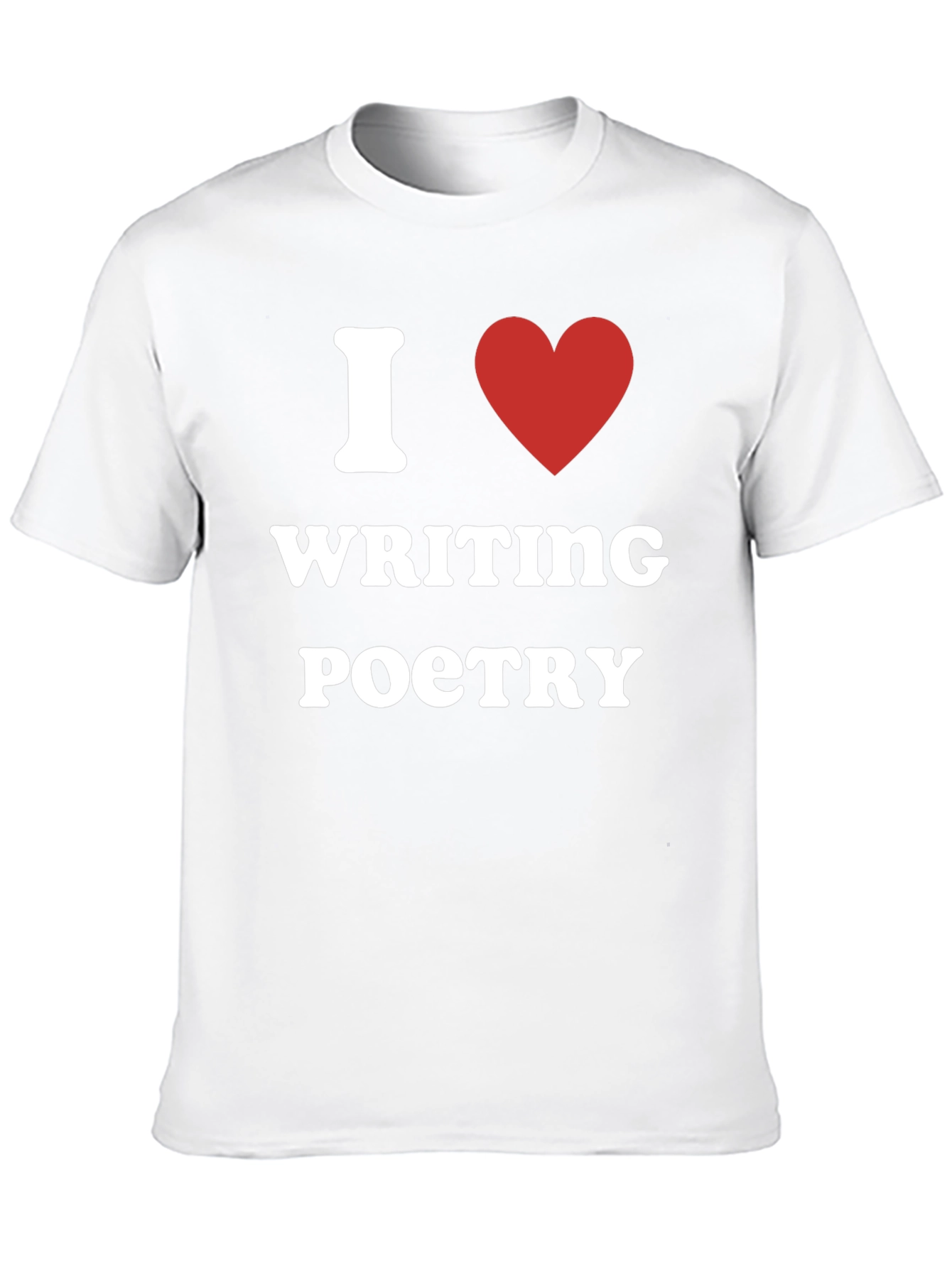 I Heart Writing Poetry T-Shirt