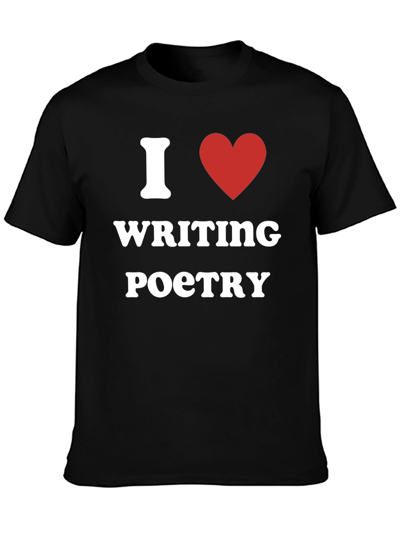 I Heart Writing Poetry T-Shirt