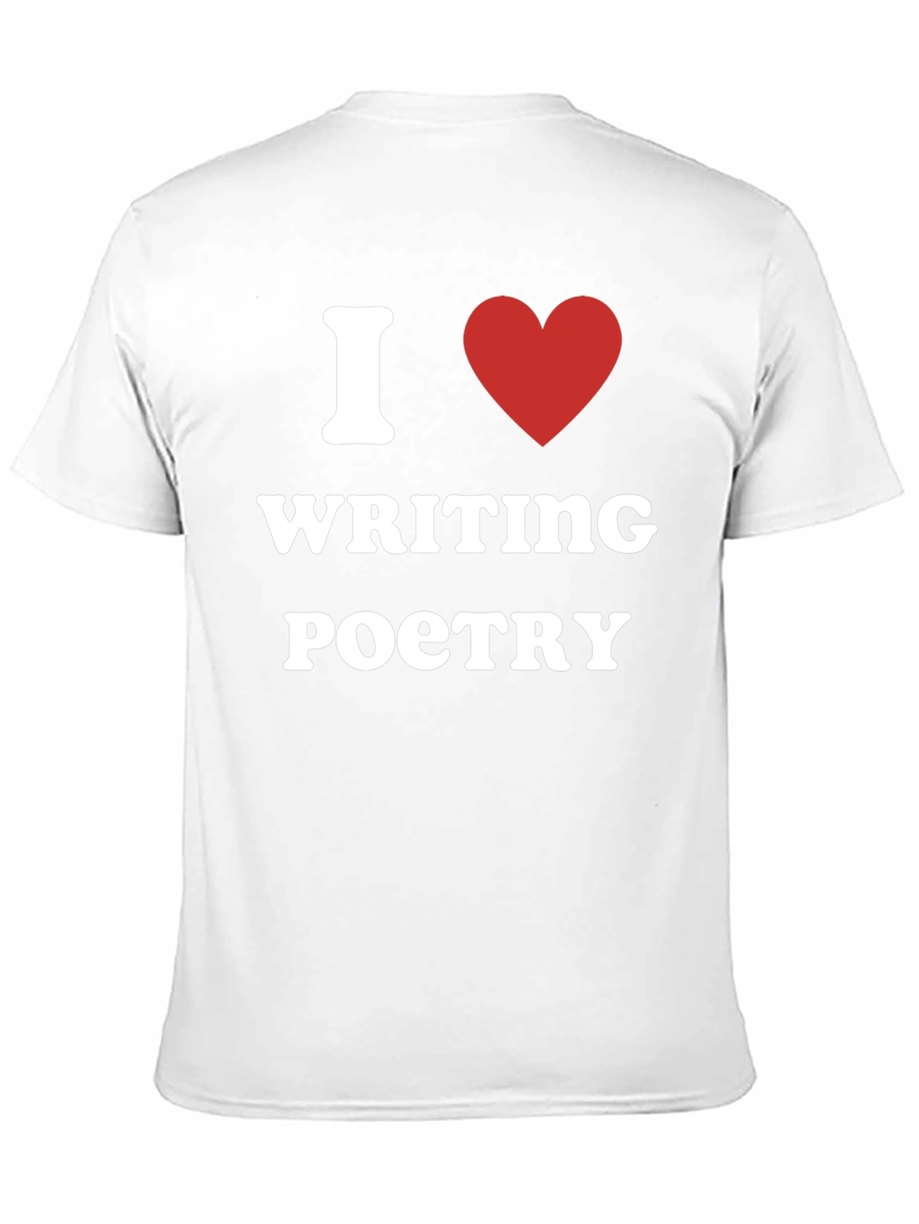 I Heart Writing Poetry T-Shirt
