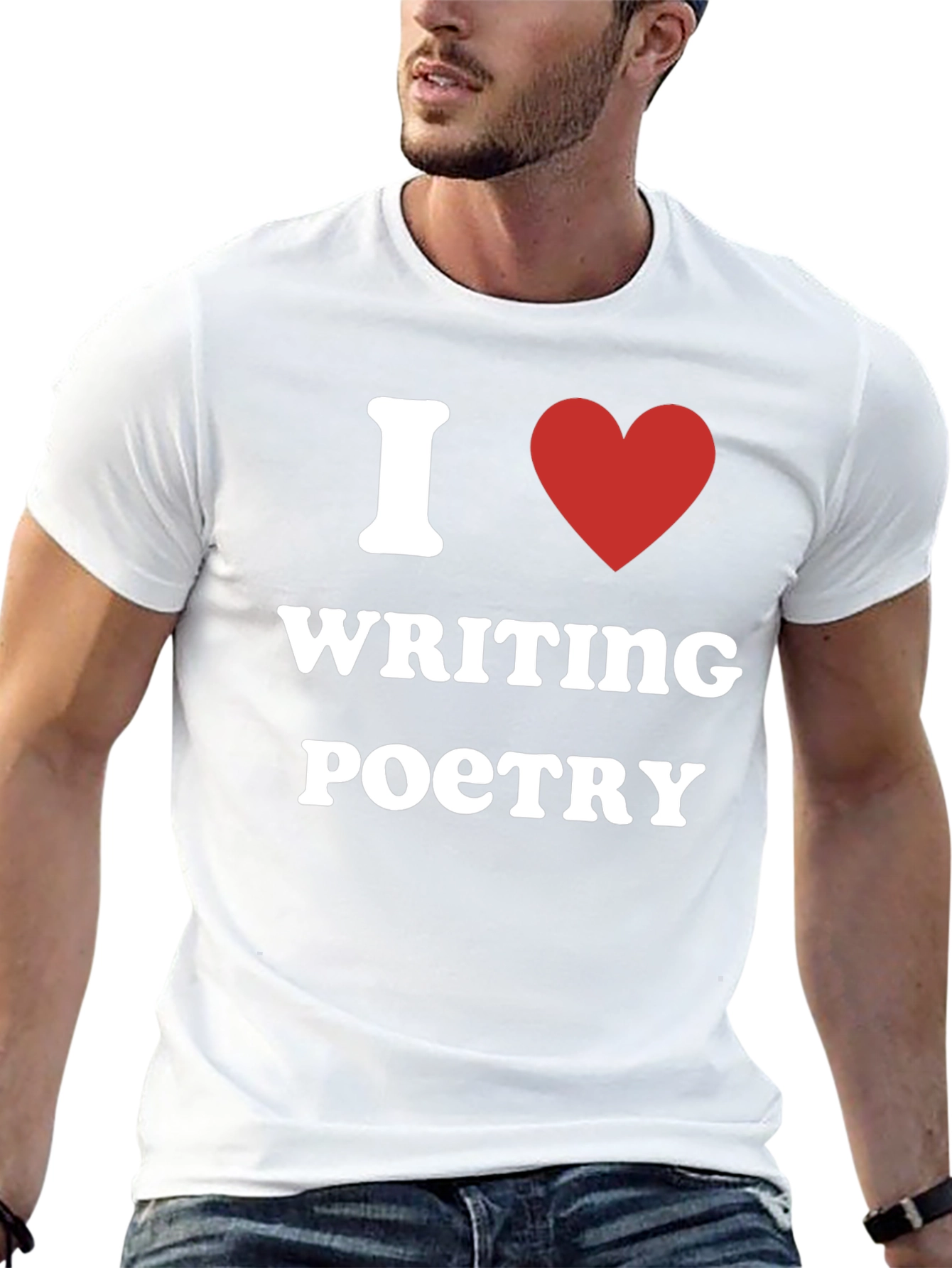 I Heart Writing Poetry T-Shirt