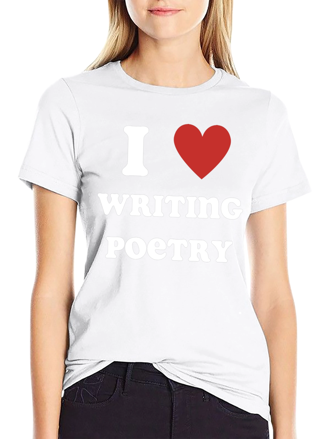 I Heart Writing Poetry T-Shirt