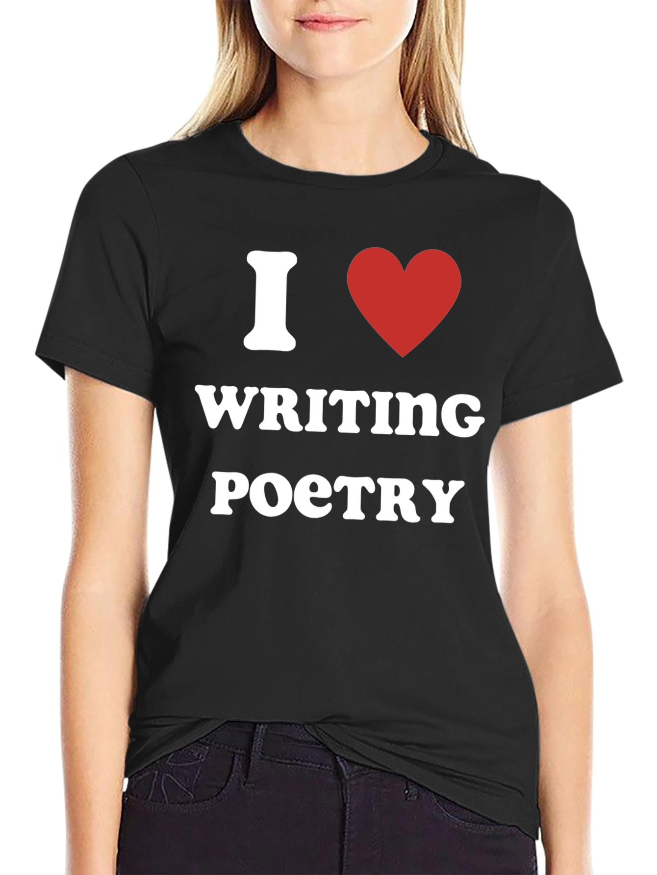 I Heart Writing Poetry T-Shirt