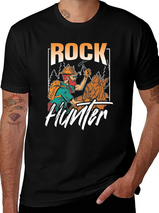 Rock Hunter T-Shirt - Geology Adventure Tee