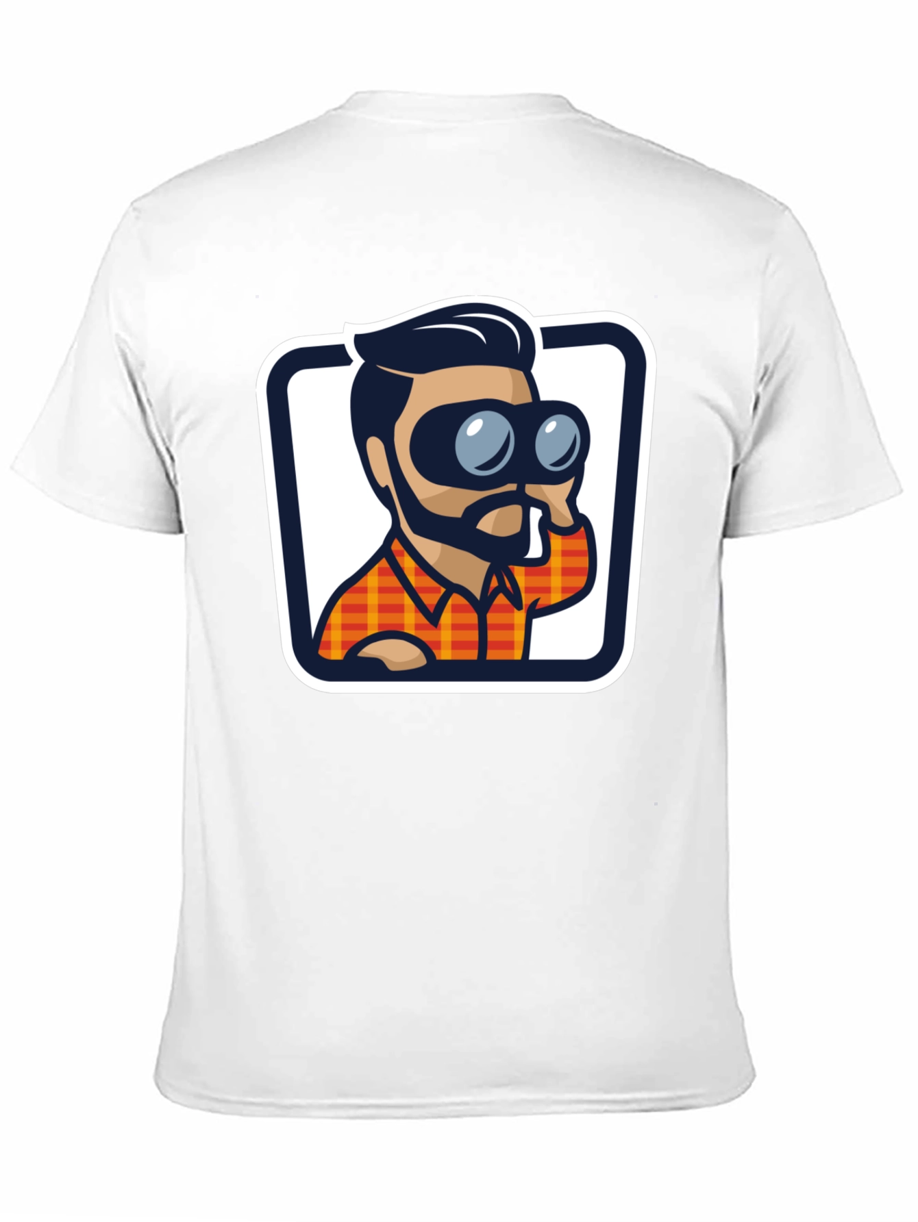 Binoculars Graphic Tee - Stylish Black T-Shirt