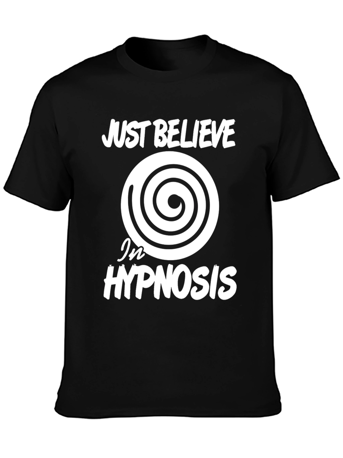 Hypnosis Belief T-Shirt - Spiral Design
