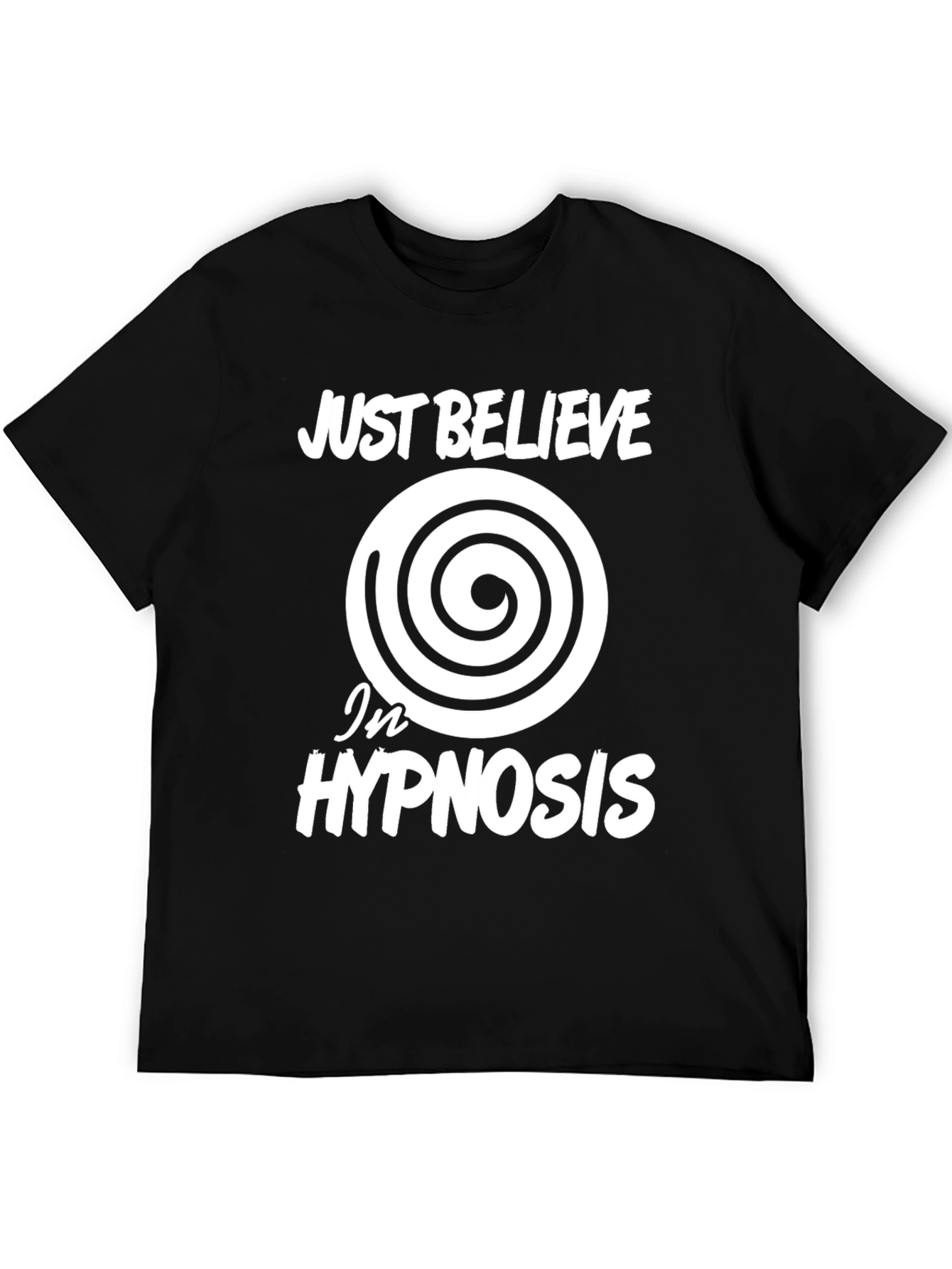 Hypnosis Belief T-Shirt - Spiral Design