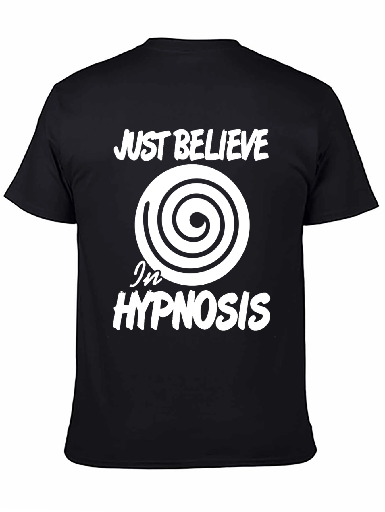 Hypnosis Belief T-Shirt - Spiral Design