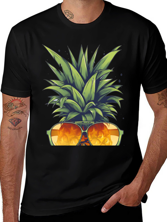 Cool Pineapple Sunglasses T-Shirt