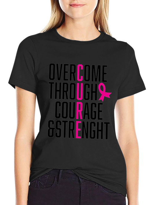 Overcome Cancer Awareness T-Shirt
