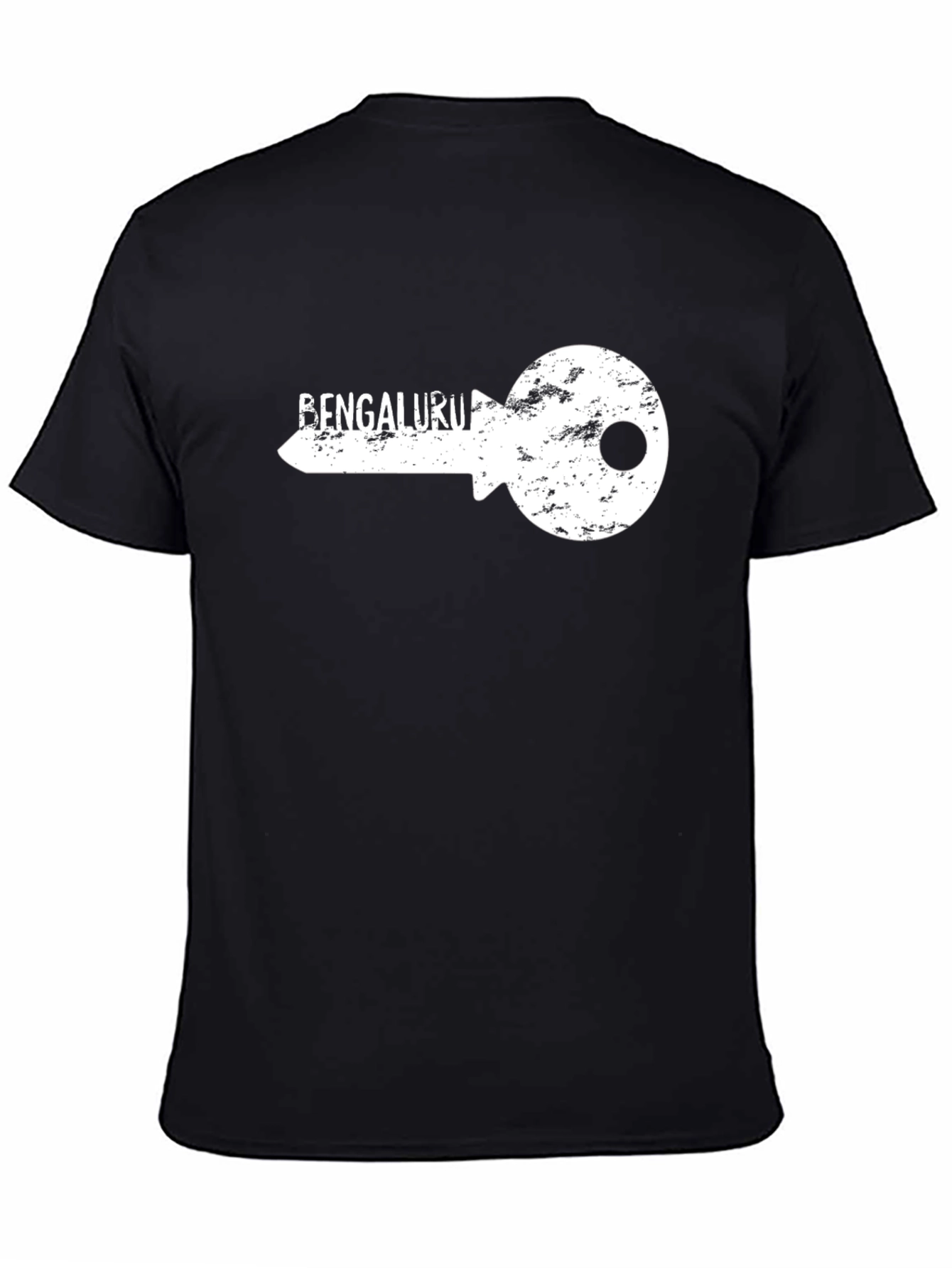 Bengaluru Key Graphic T-Shirt - Modern City Style