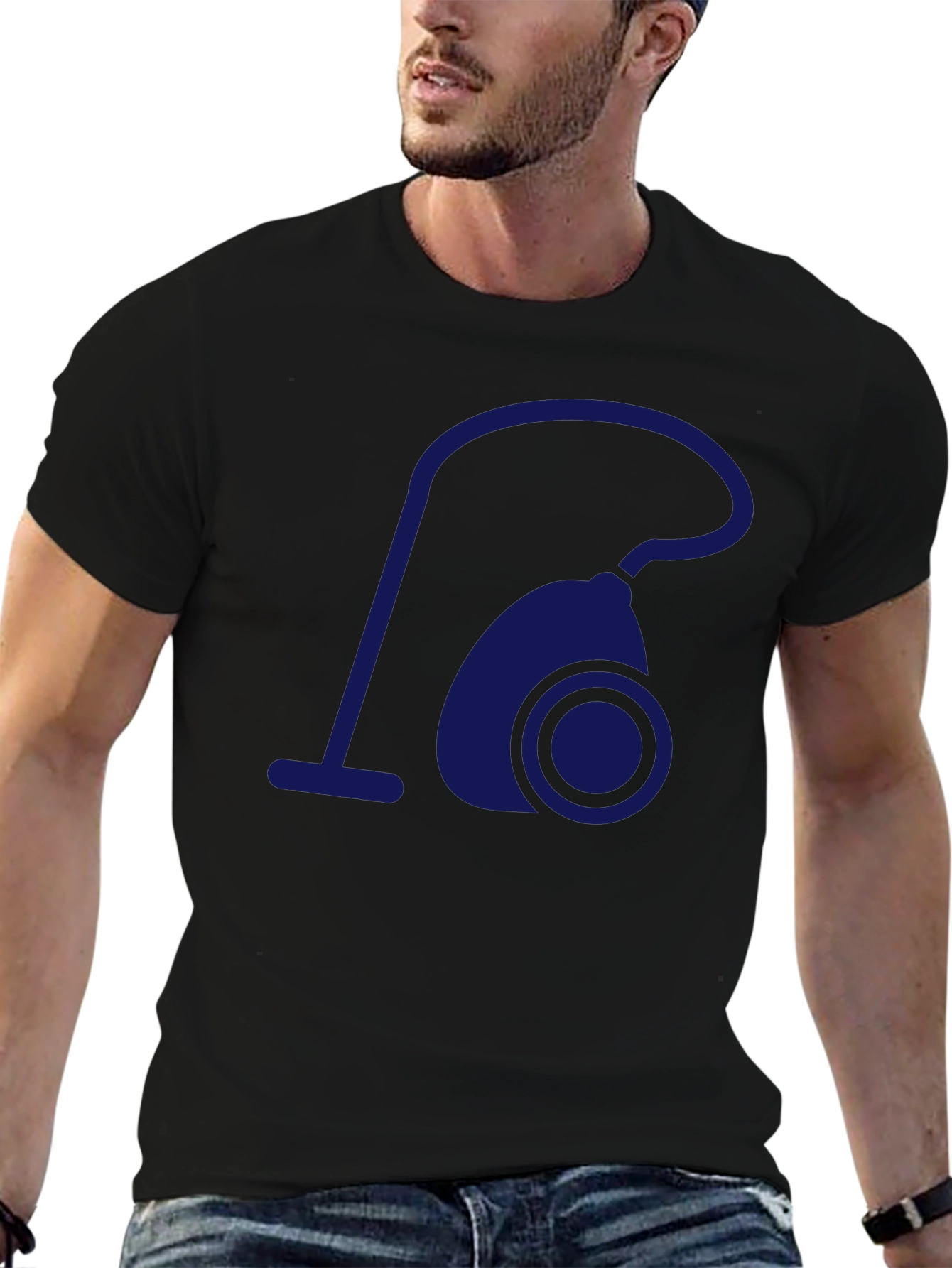 Vacuum Cleaner Graphic T-Shirt - Stylish & Unique Design