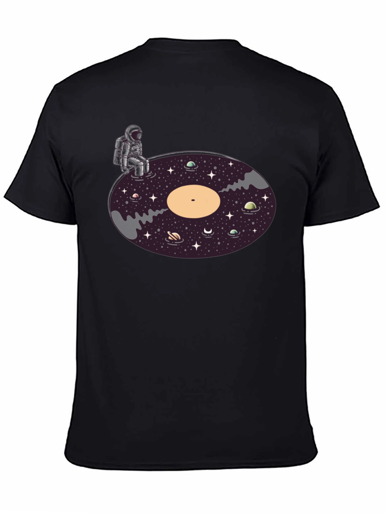 Astronaut Vinyl Record T-Shirt