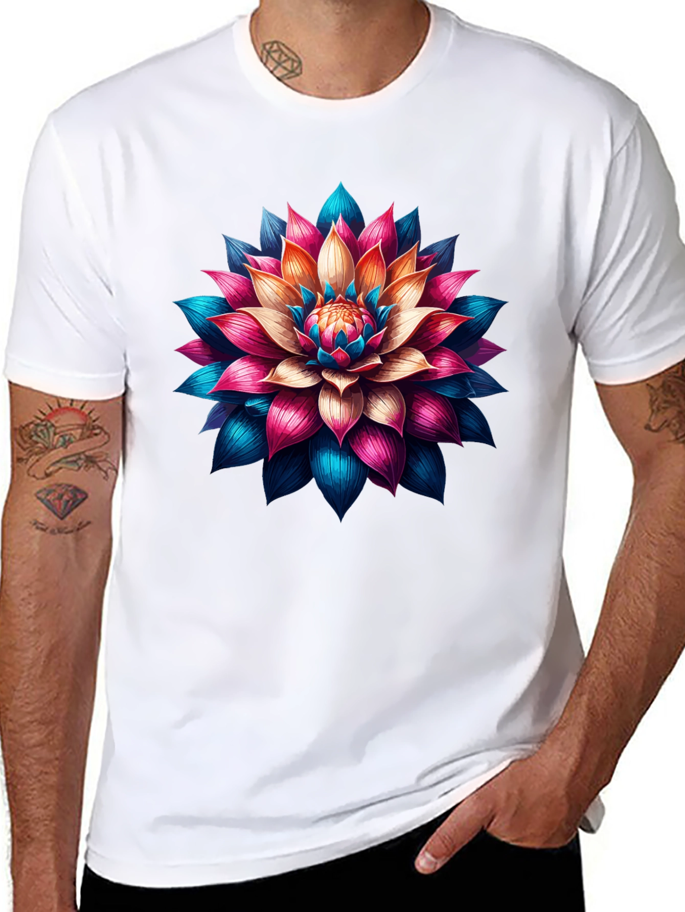 Floral Graphic Print T-Shirt