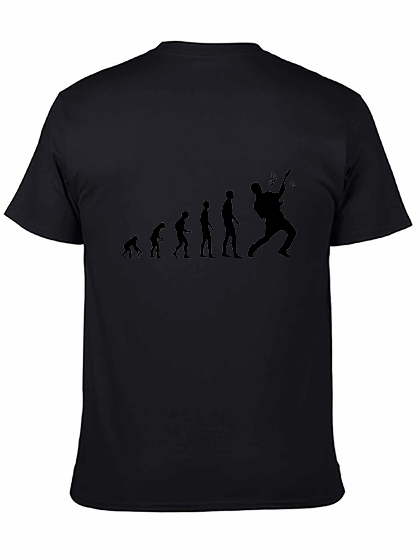 Evolution of Rock Black T-Shirt