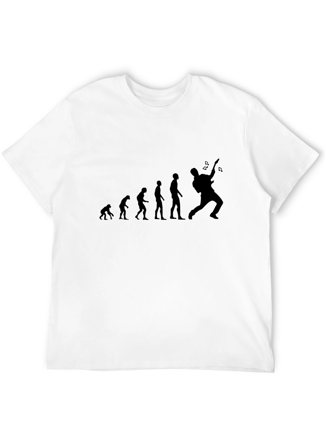 Evolution of Rock Black T-Shirt