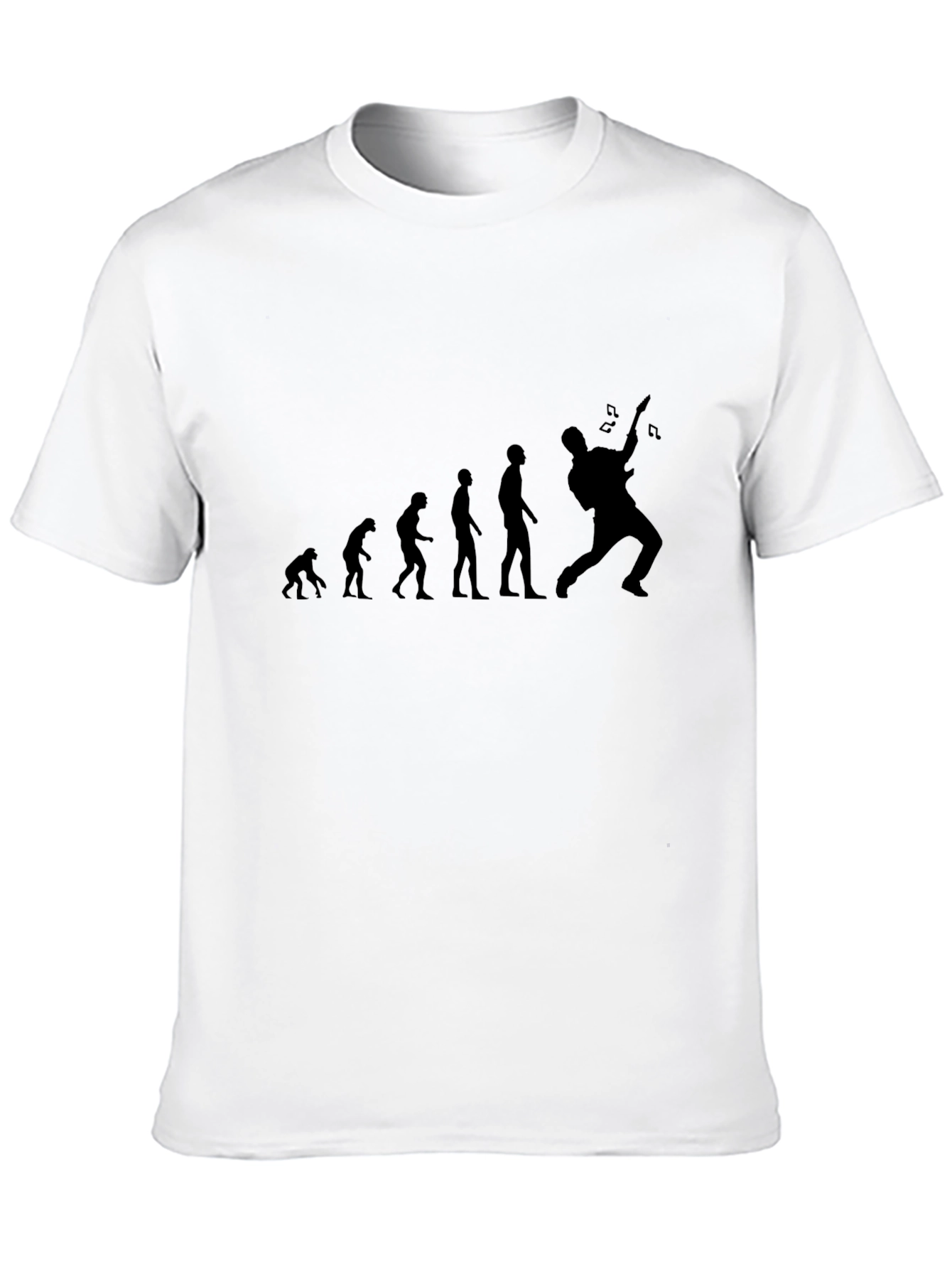 Evolution of Rock Black T-Shirt