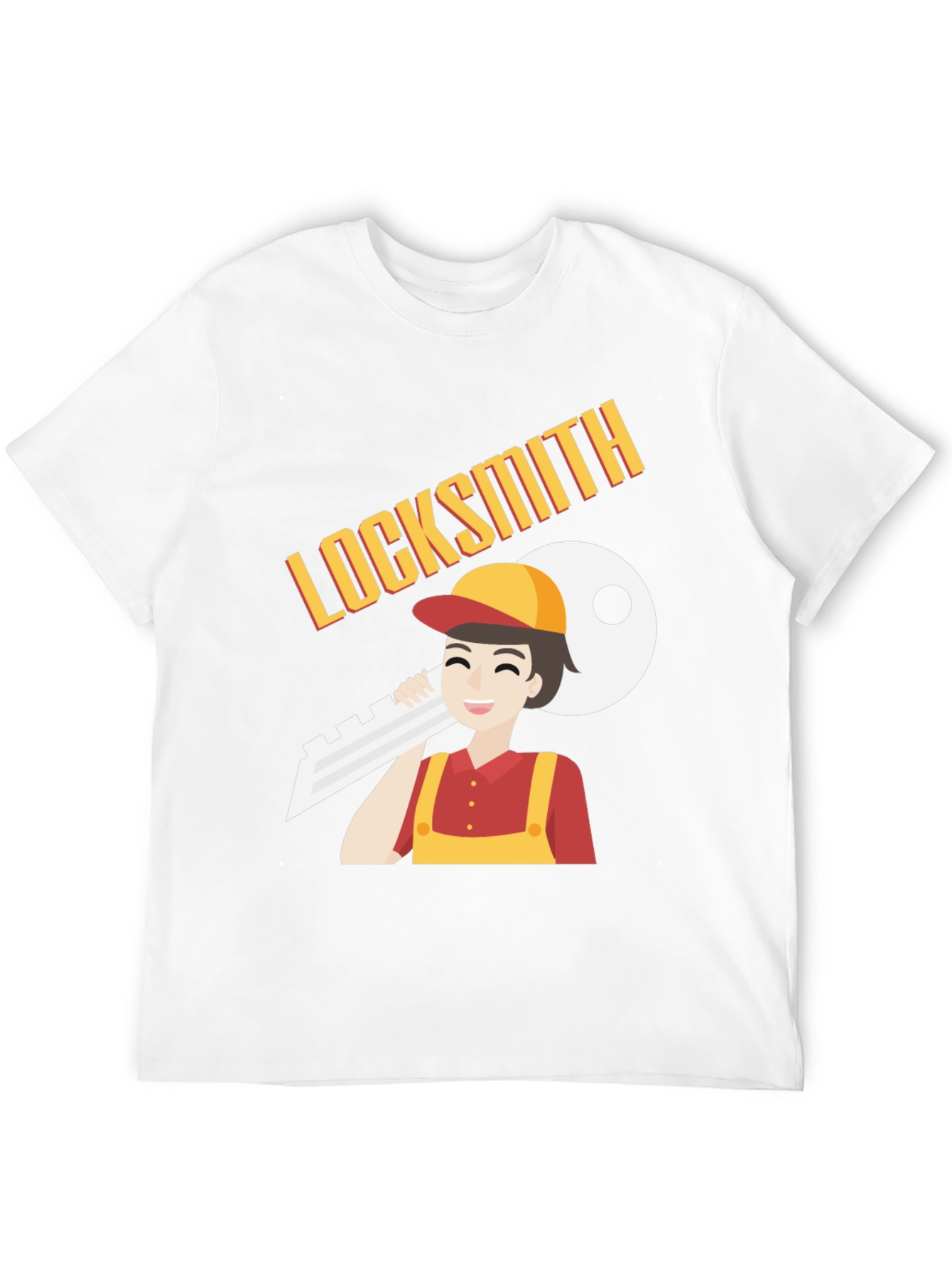 Locksmith T-Shirt - Cartoon Design