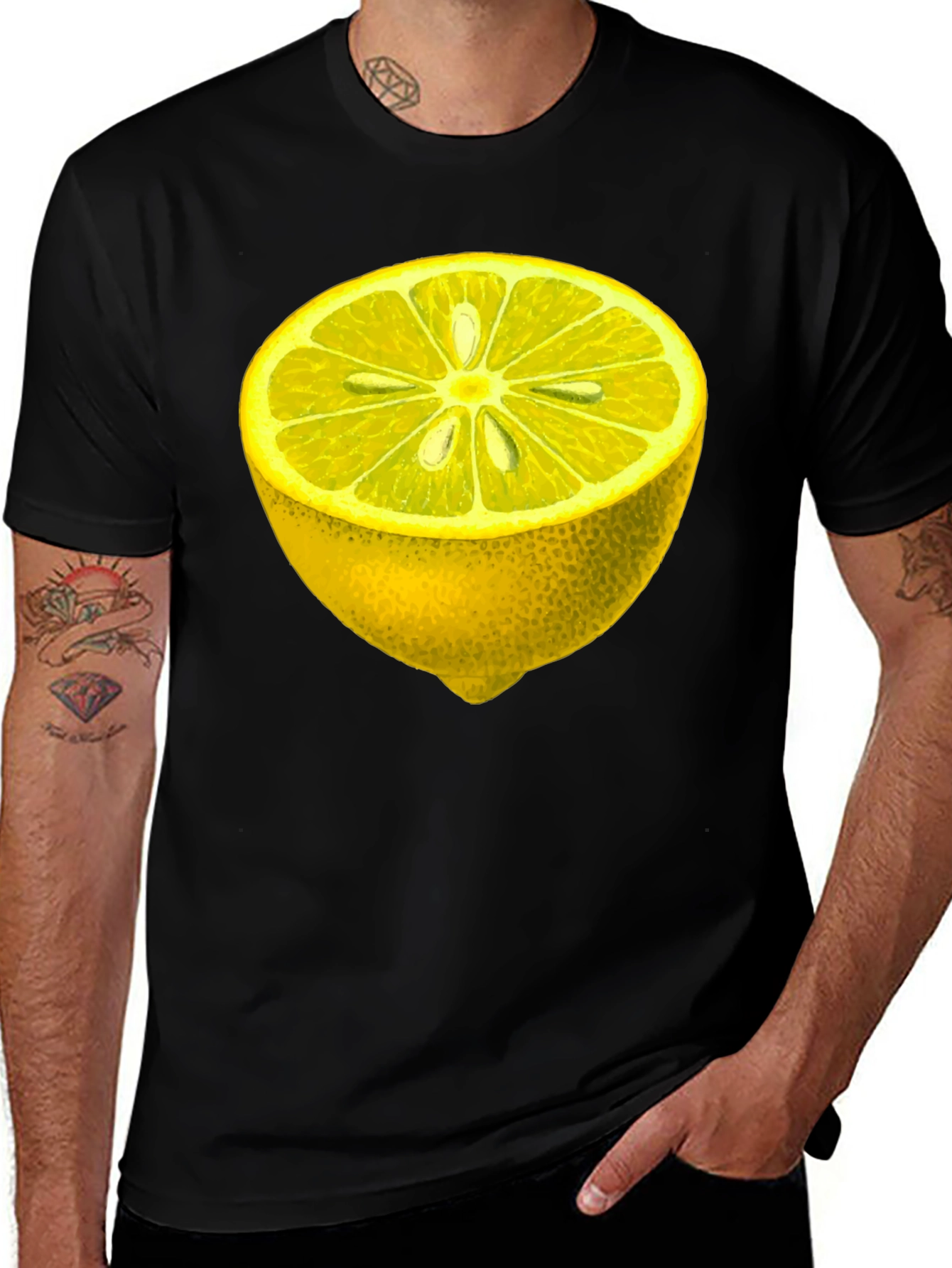 Lemon Graphic Tee - Fresh & Fun Style