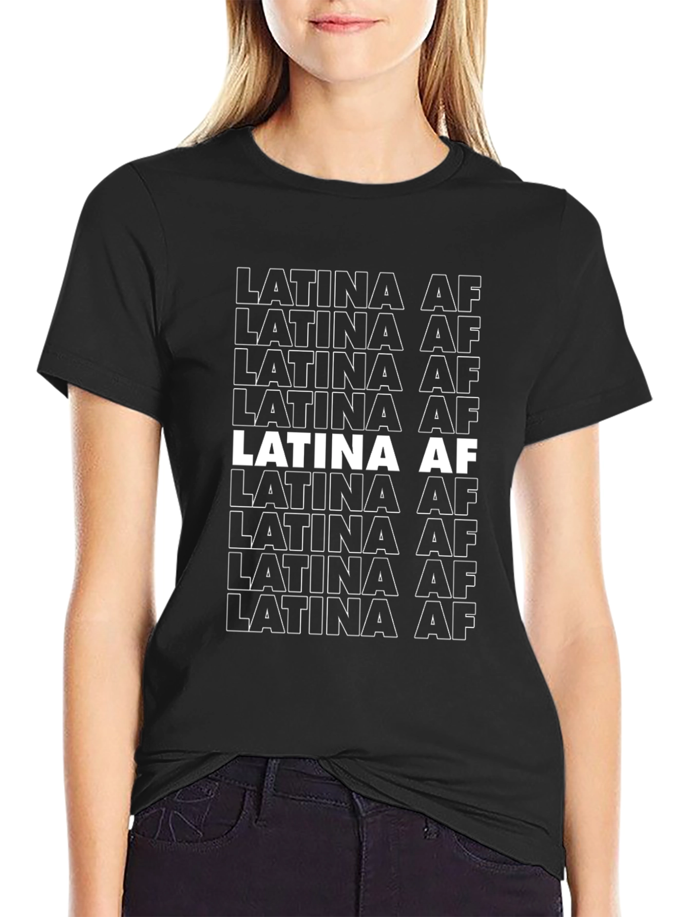Latina AF Graphic Tee - Bold Statement T-Shirt