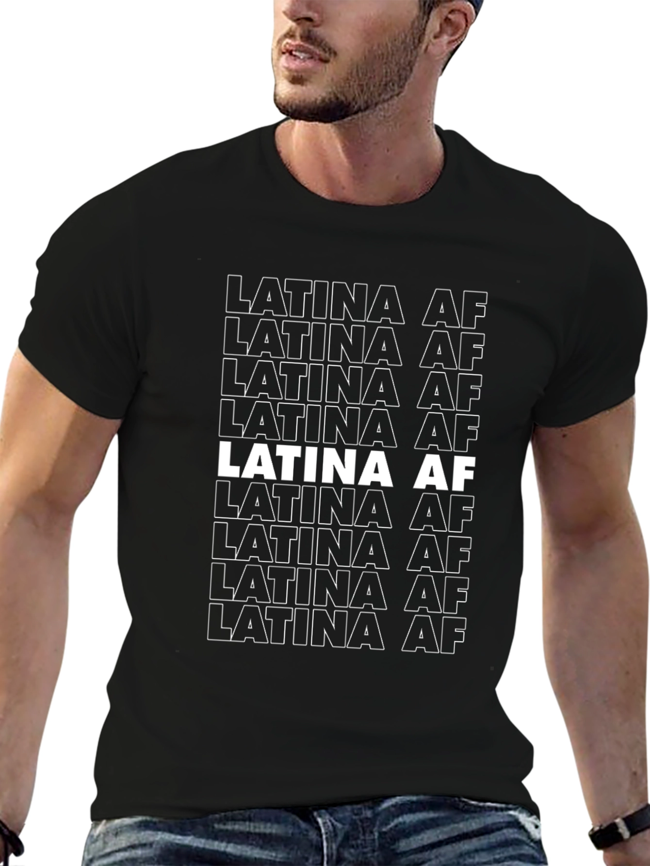 Latina AF Graphic Tee - Bold Statement T-Shirt