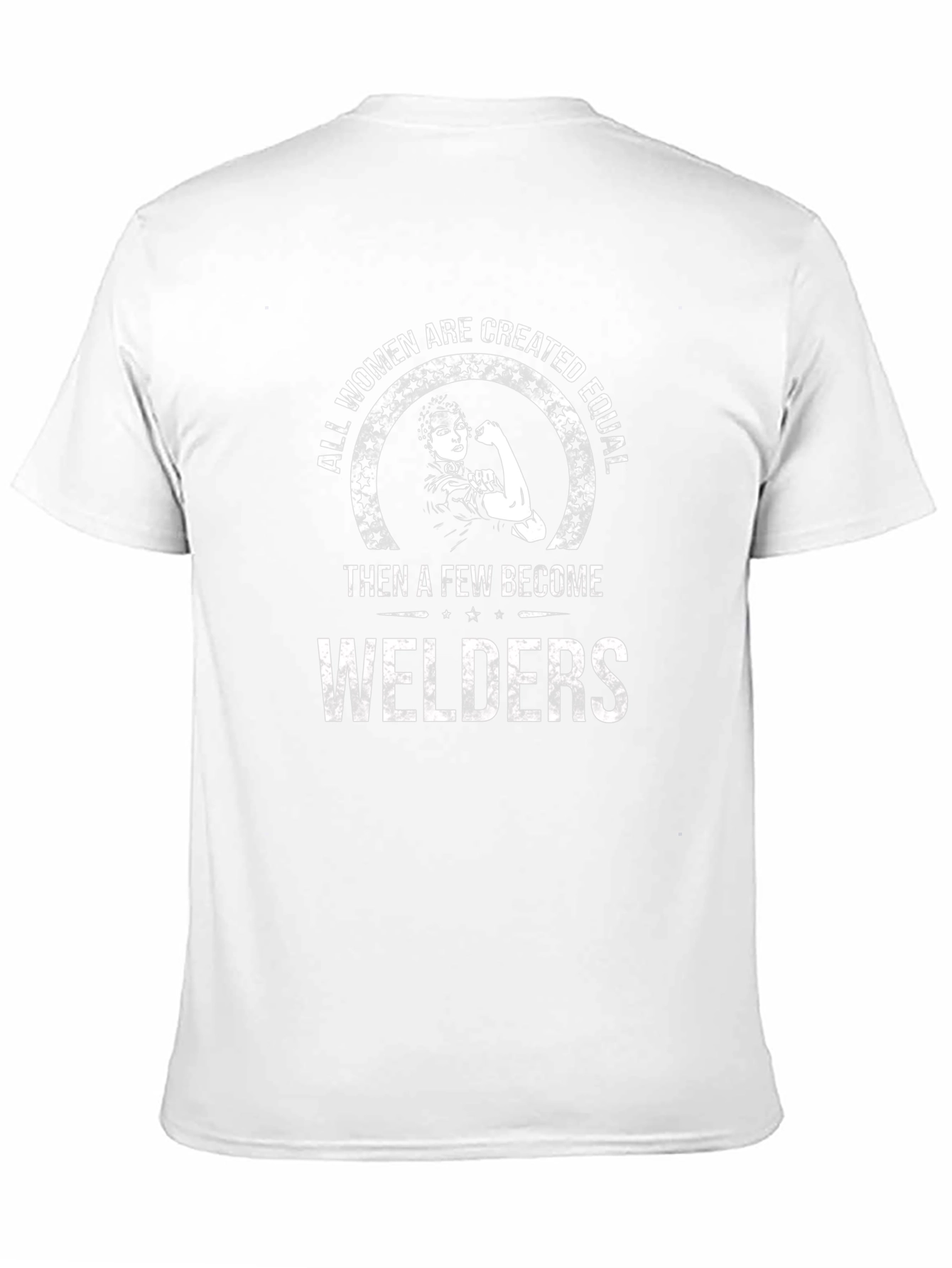 Women Welders T-Shirt: Created Equal Design
