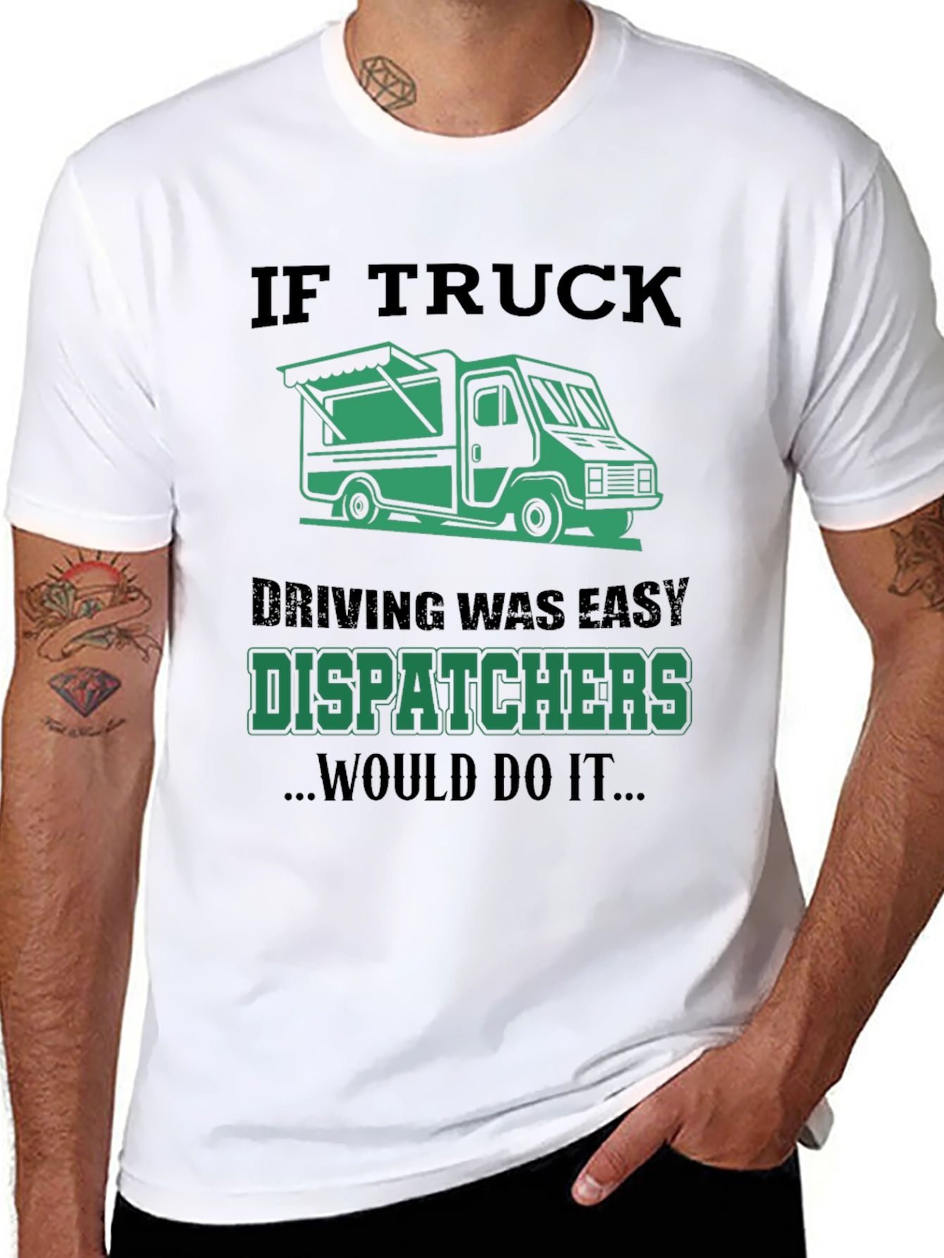 Truck Dispatcher T-Shirt: Funny Trucking Apparel