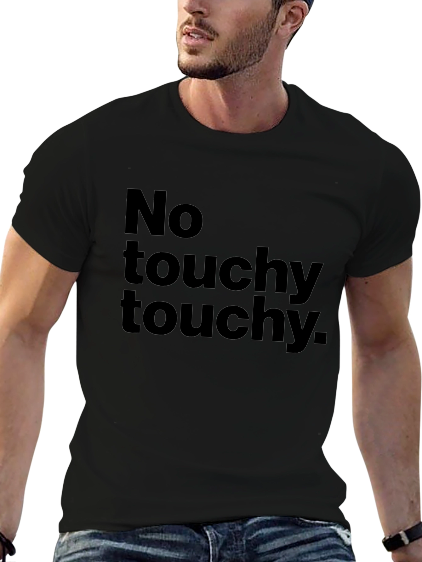 No Touchy Touchy Graphic Tee