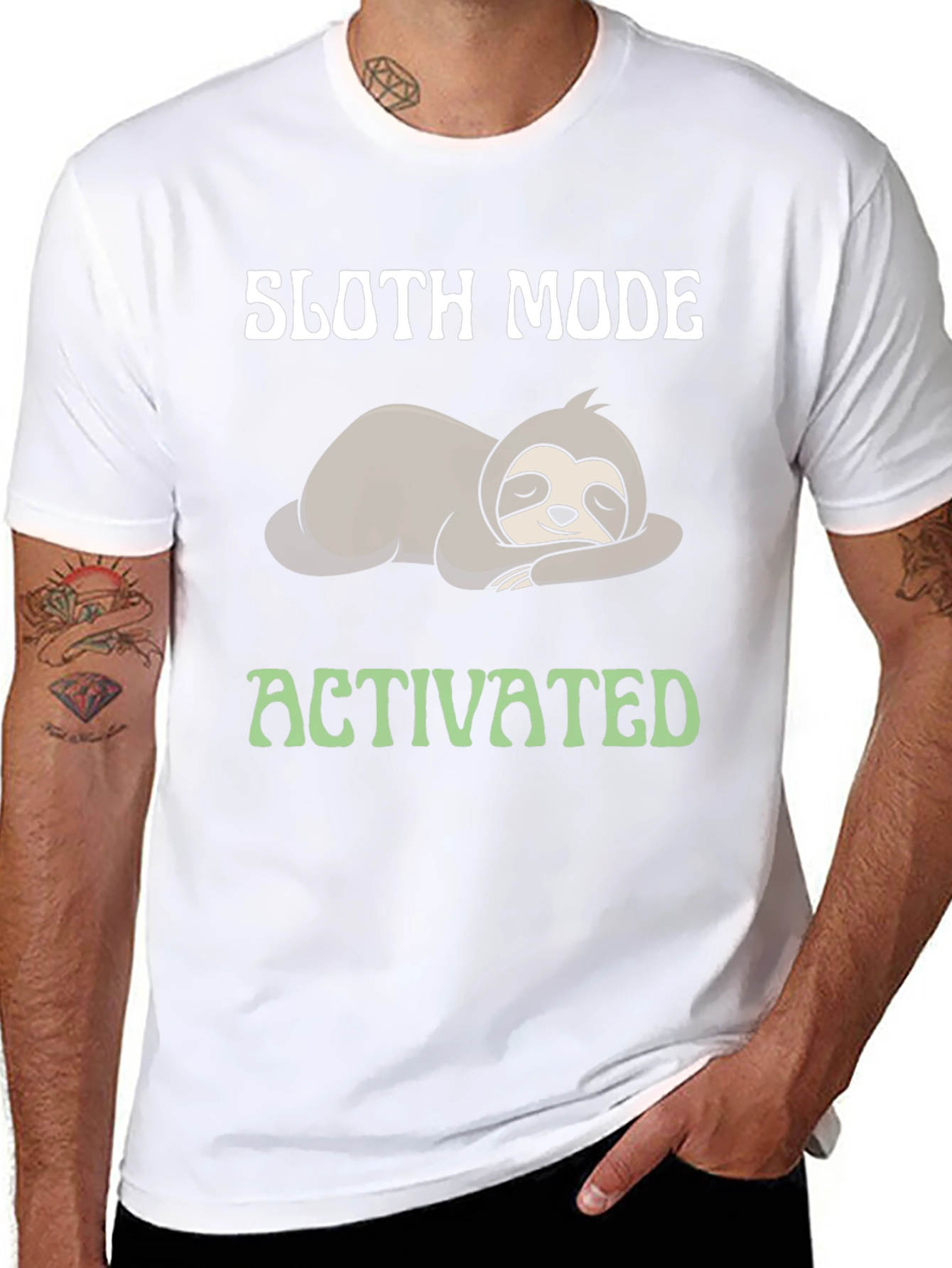 Sloth Mode Activated Graphic Tee
