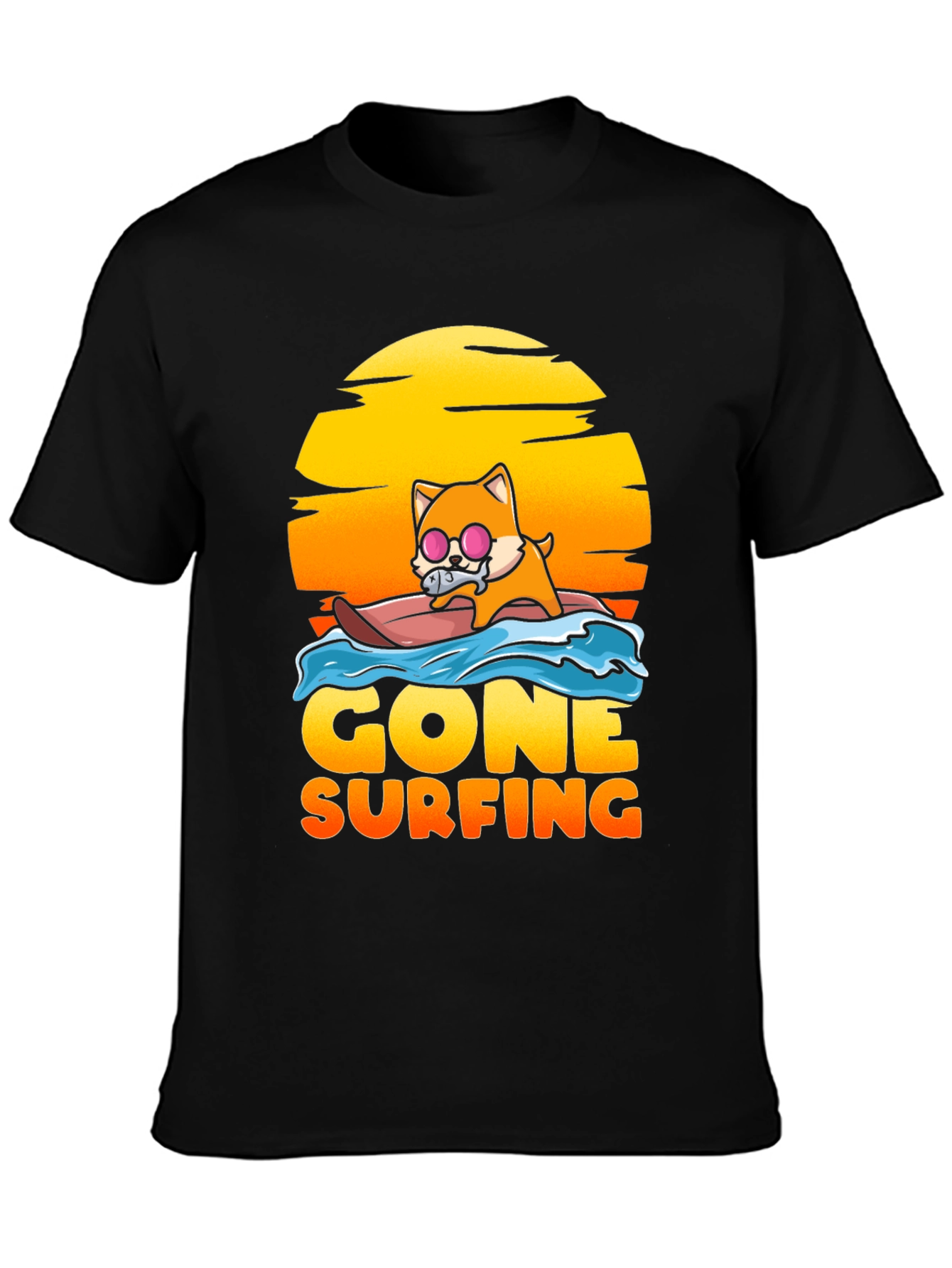 Gone Surfing Graphic Tee