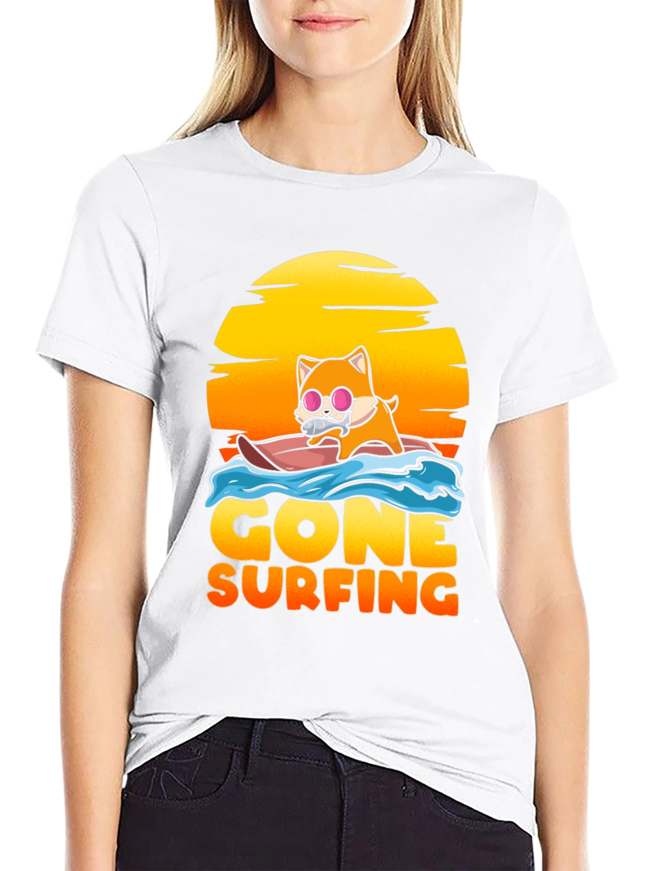 Gone Surfing Graphic Tee