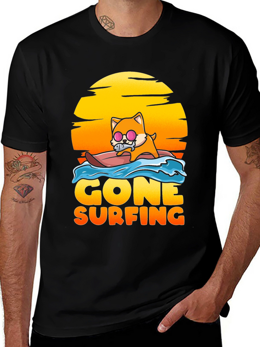Gone Surfing Graphic Tee