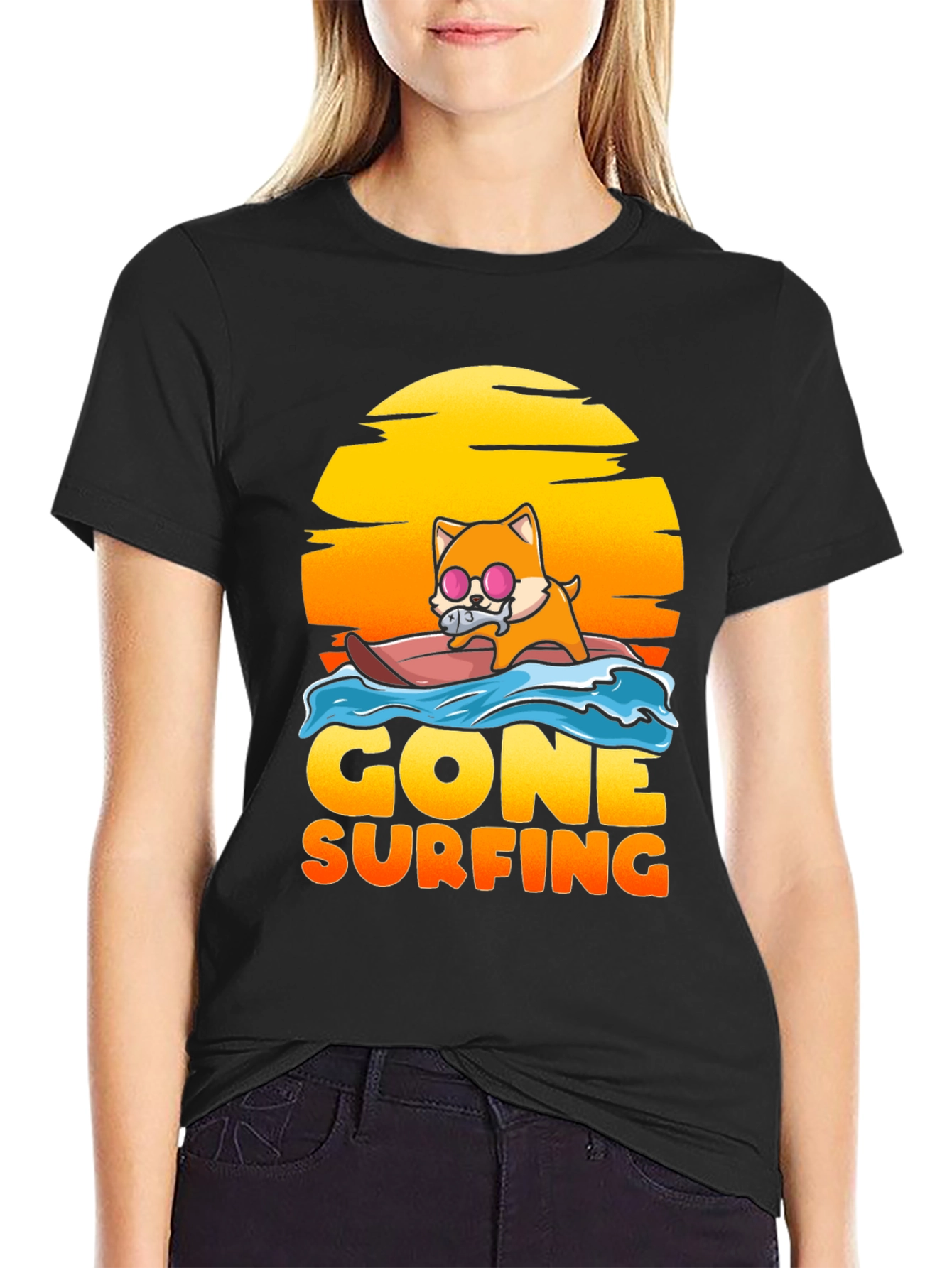Gone Surfing Graphic Tee