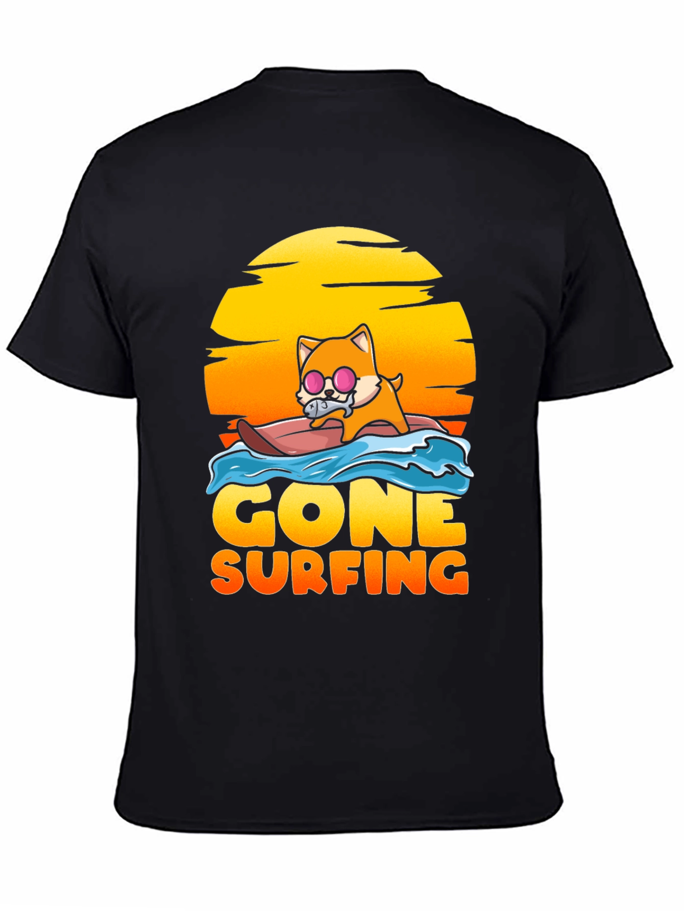 Gone Surfing Graphic Tee
