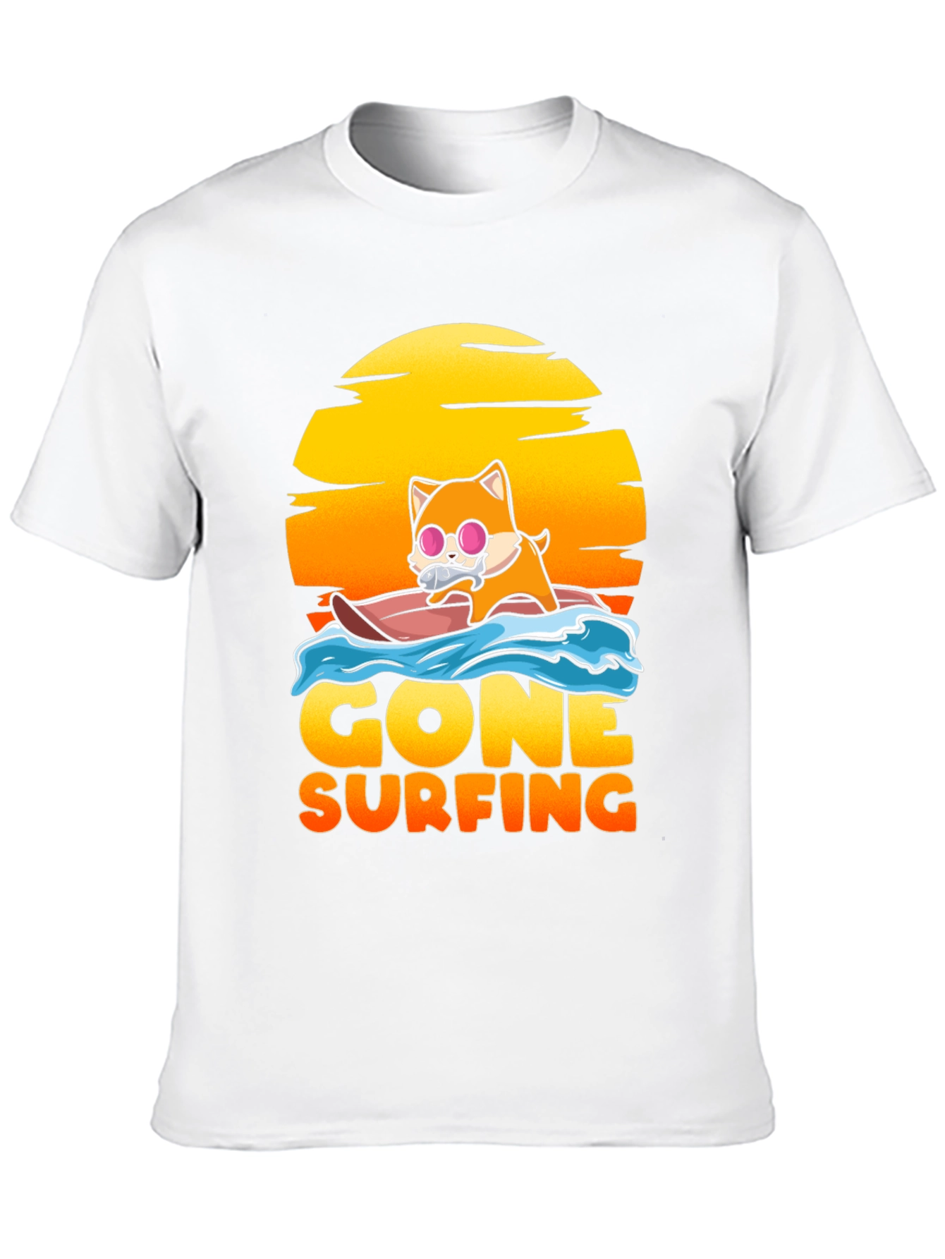 Gone Surfing Graphic Tee