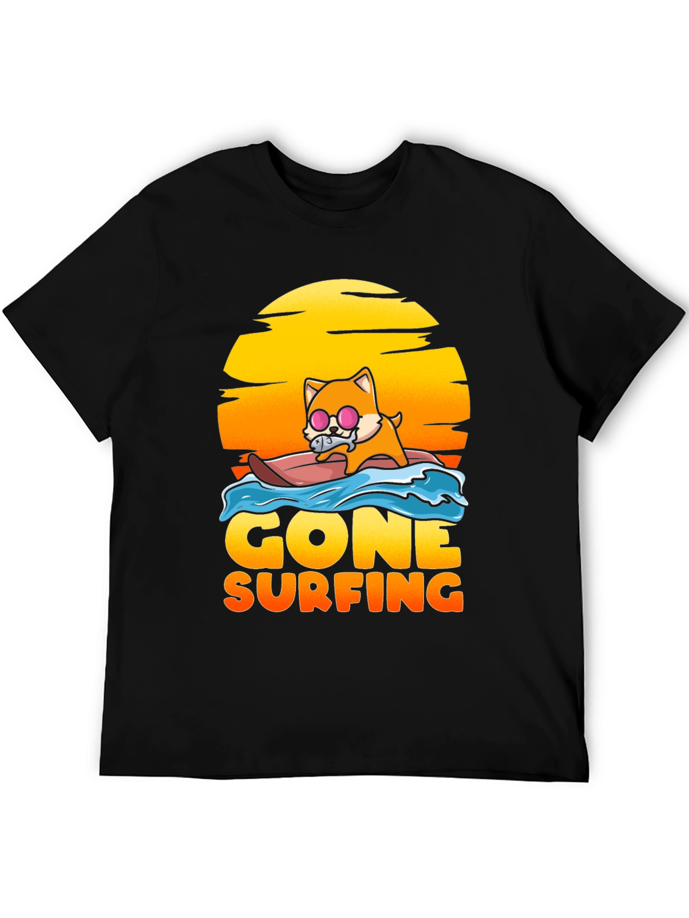 Gone Surfing Graphic Tee