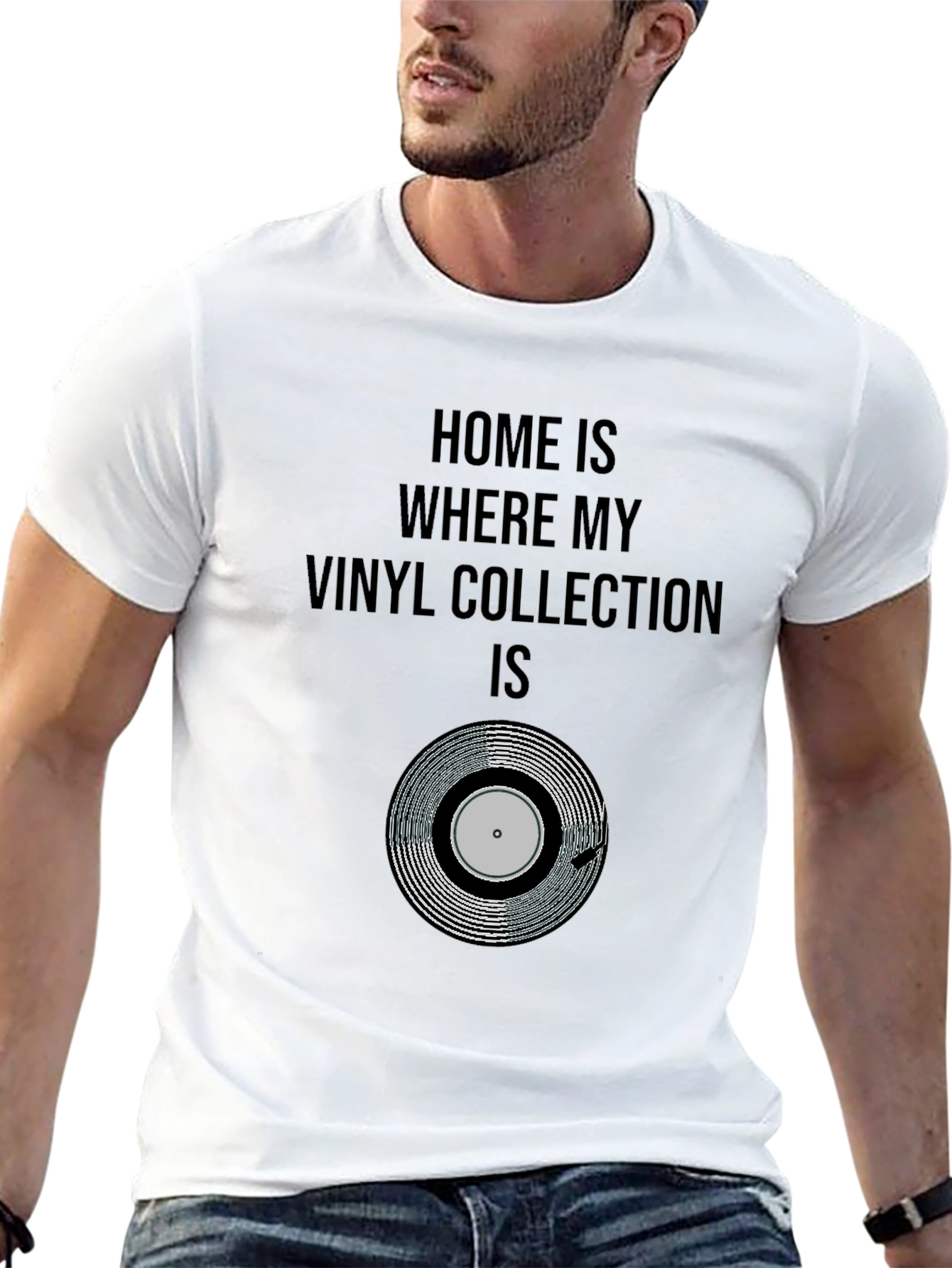 Vinyl Collection T-Shirt - Music Lover Tee