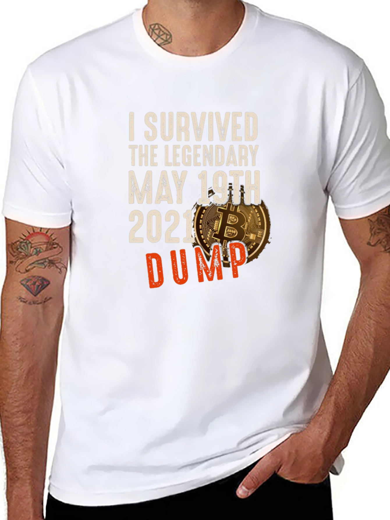 I Survived May 19th 2021 Dump Bitcoin Tee