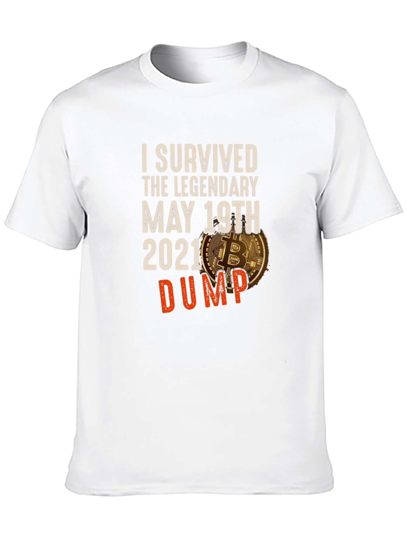 I Survived May 19th 2021 Dump Bitcoin Tee