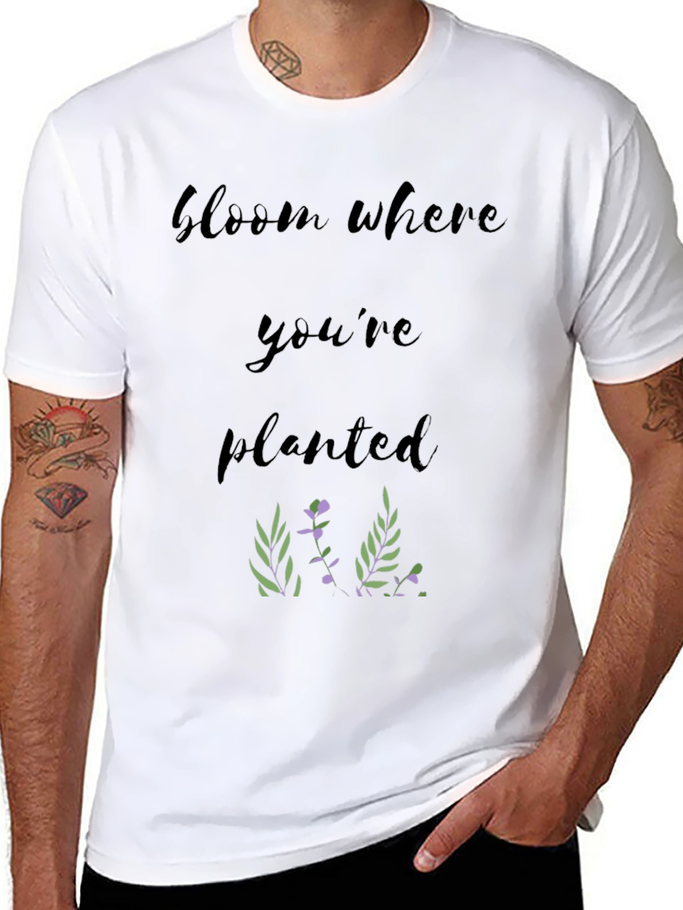 Bloom Where Youre Planted T-Shirt
