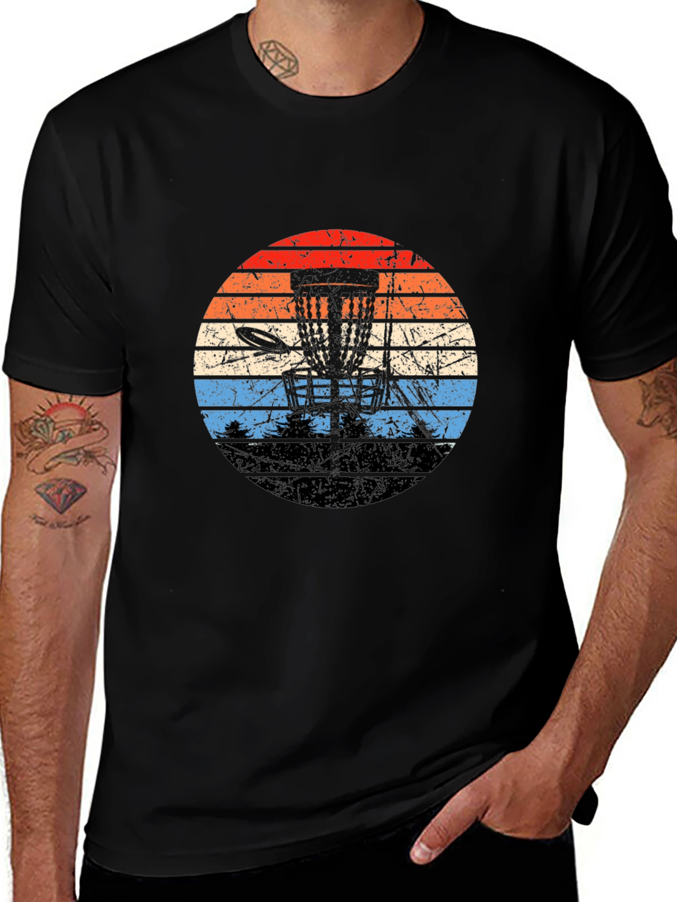 Retro Disc Golf T-Shirt